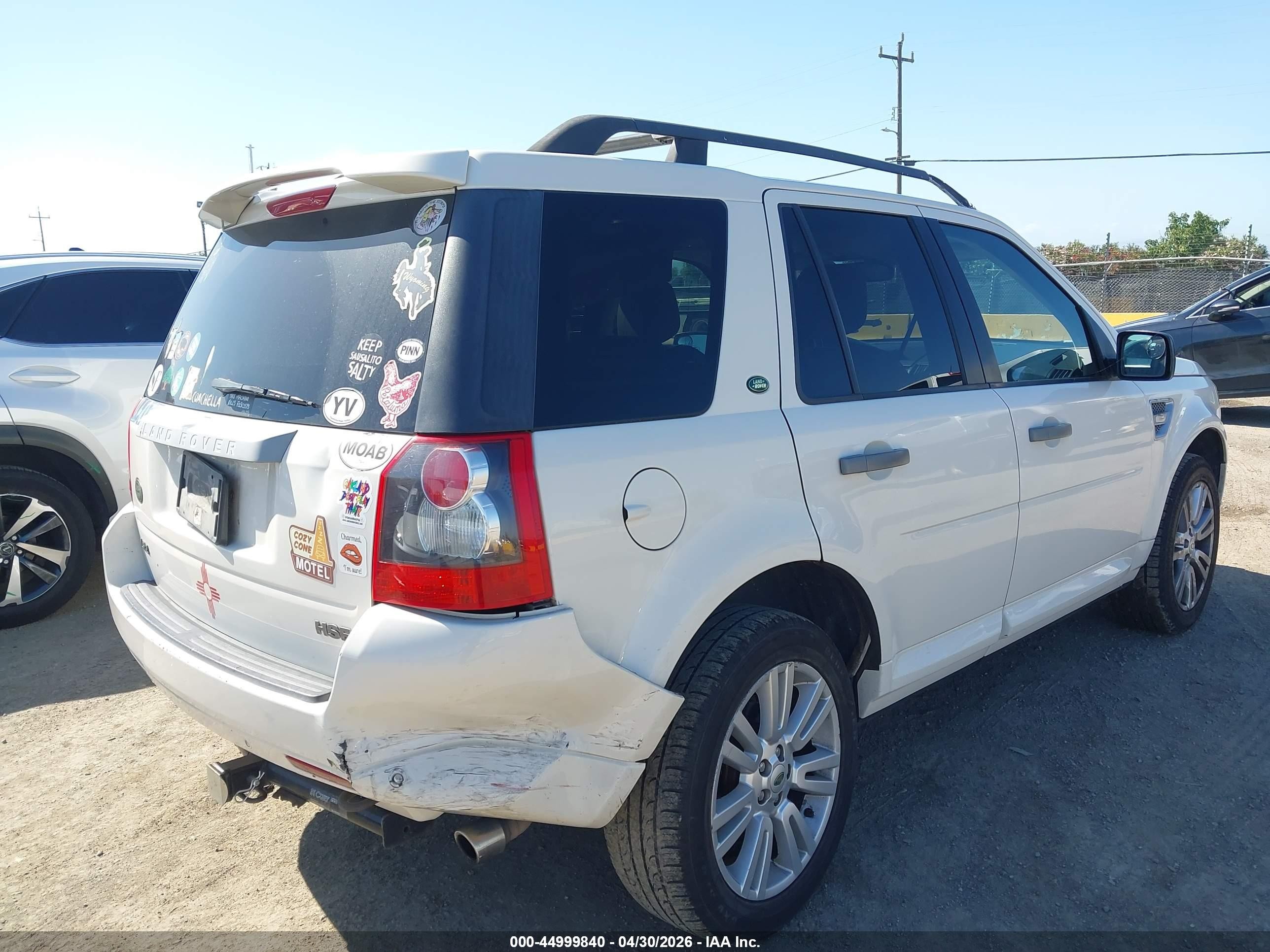 2009 Land Rover Lr2 Hse White vin: SALFT24N09H139295