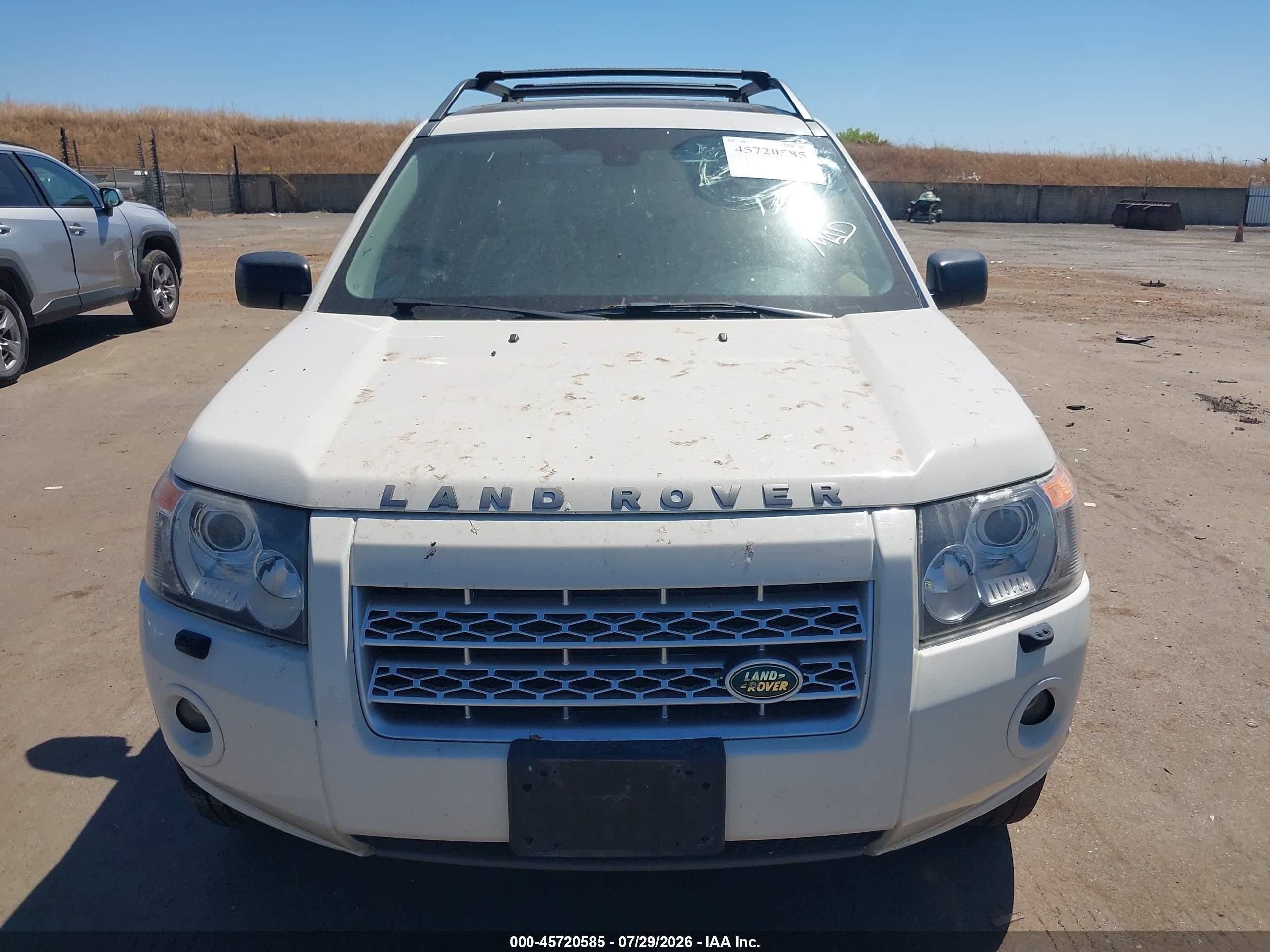 2008 Land Rover Lr2 Hse White vin: SALFT24N28H087697