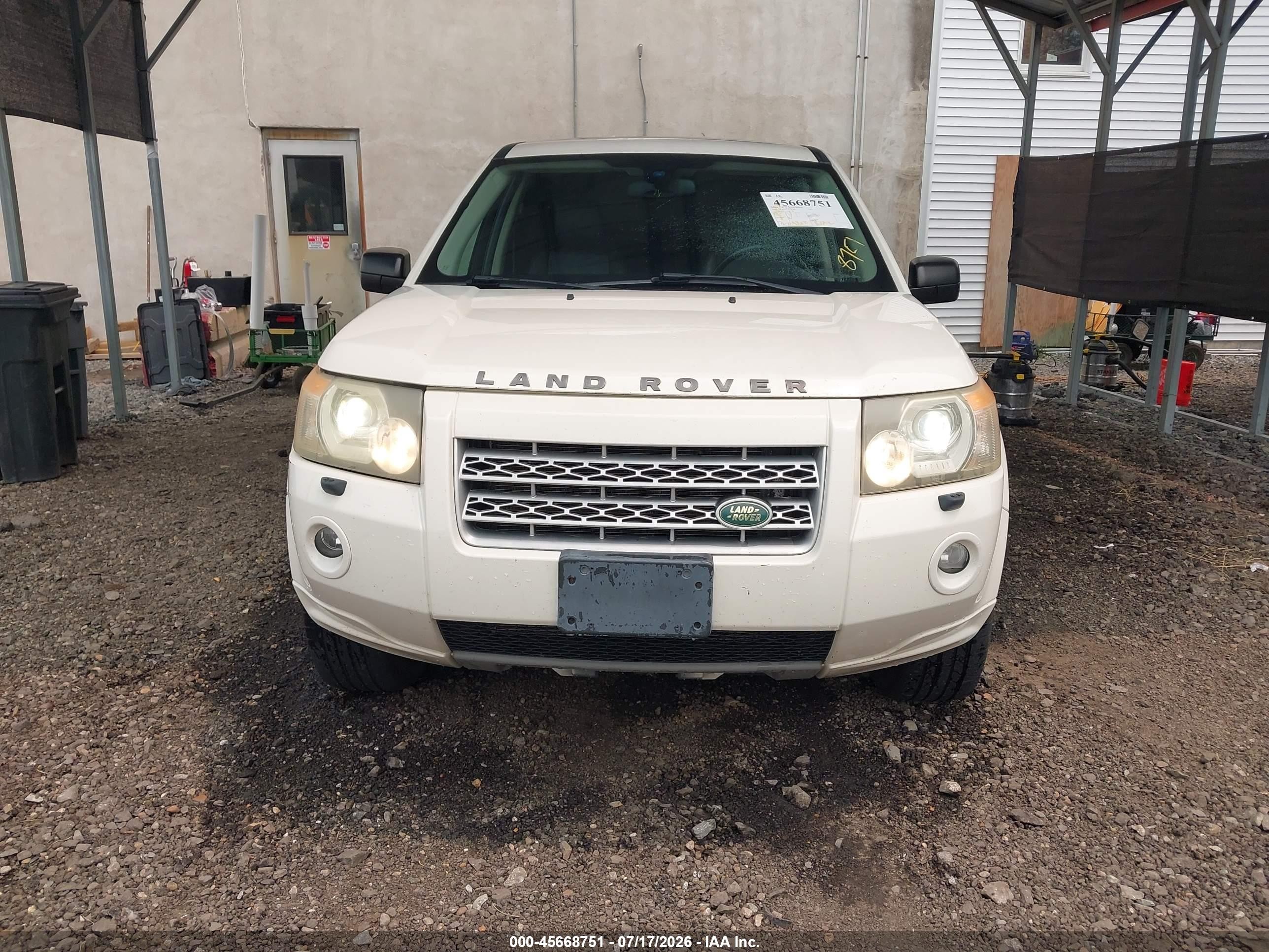 2008 Land Rover Lr2 Hse White vin: SALFT24N28H093208