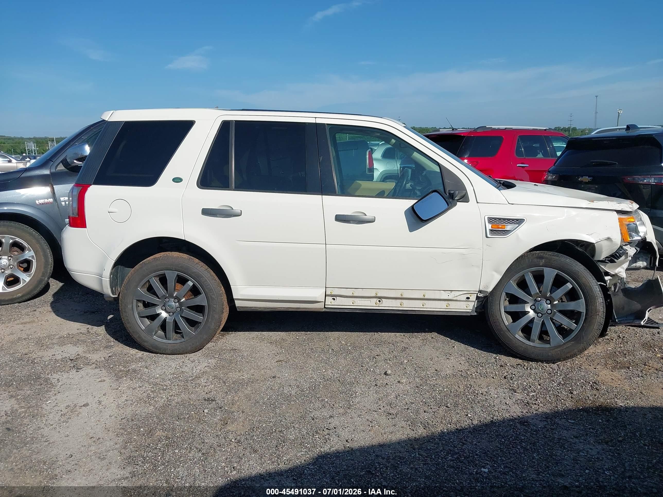 2008 Land Rover Lr2 Hse White vin: SALFT24N48H067533