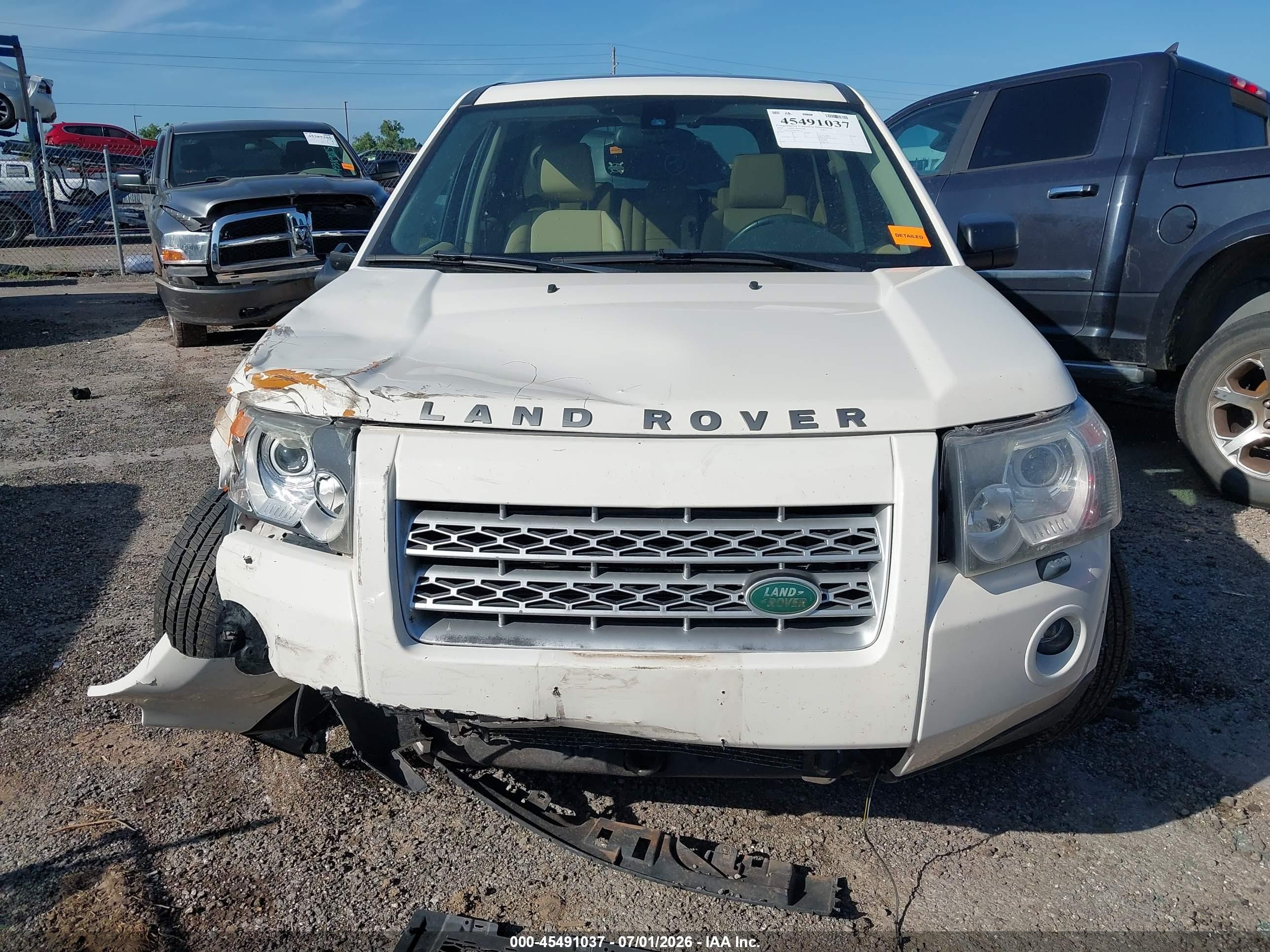 2008 Land Rover Lr2 Hse White vin: SALFT24N48H067533