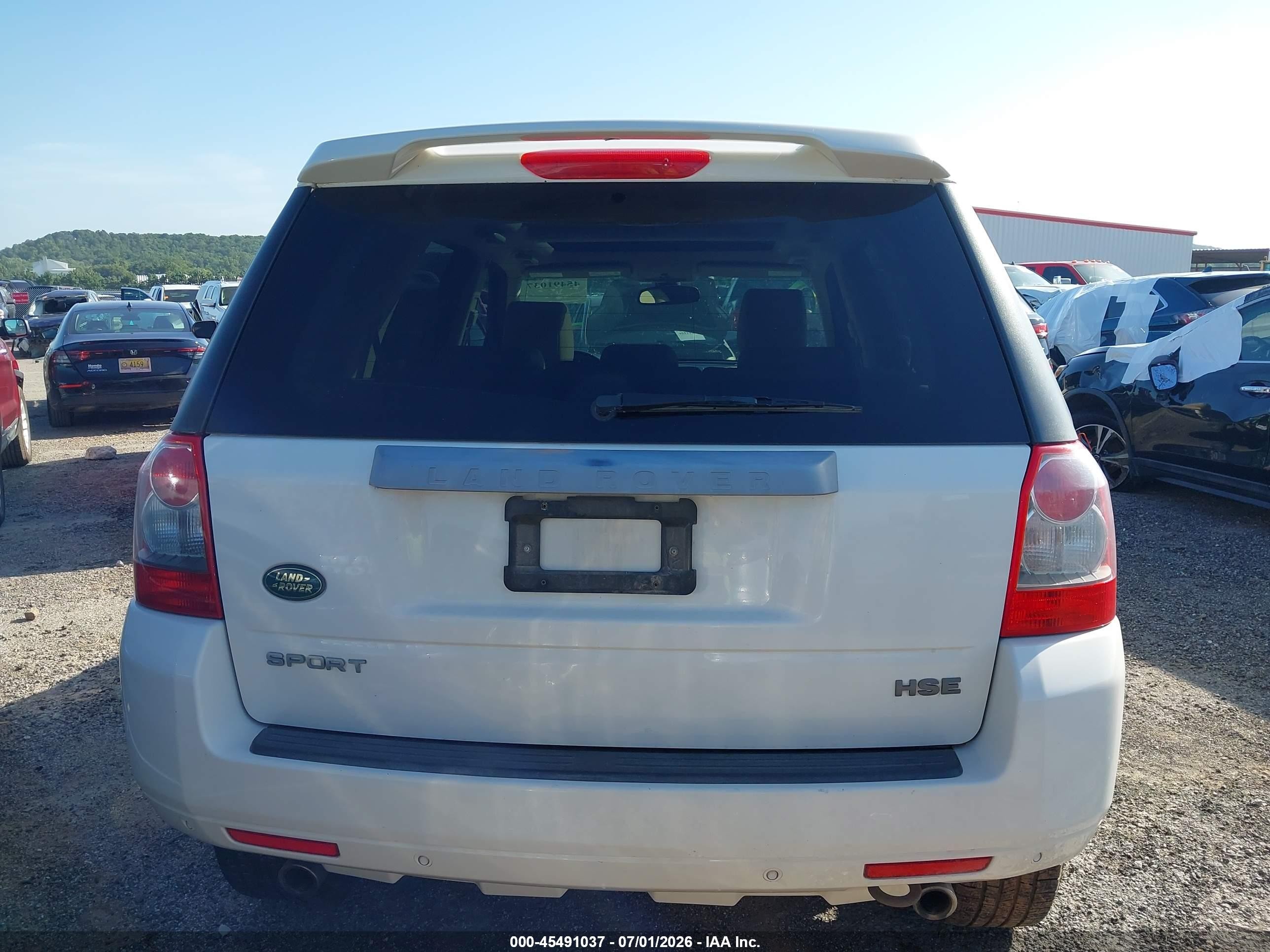 2008 Land Rover Lr2 Hse White vin: SALFT24N48H067533