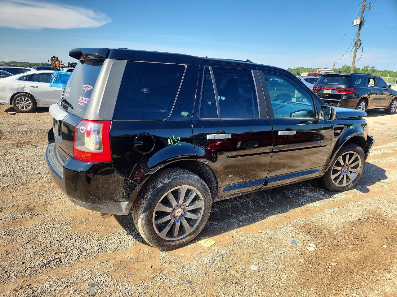 2008 Land Rover Lr2 Hse Technology Black vin: SALFT24N48H074675