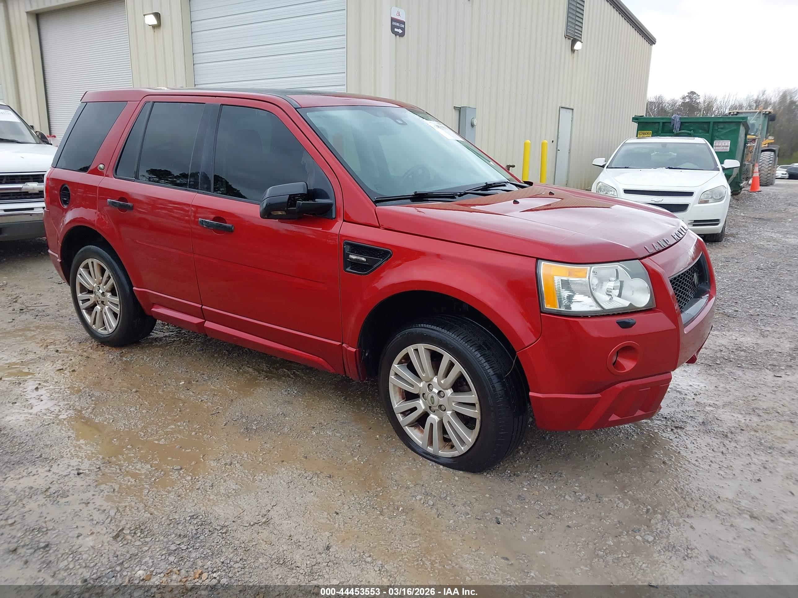 2009 Land Rover Lr2 Hse Red vin: SALFT24N59H114733