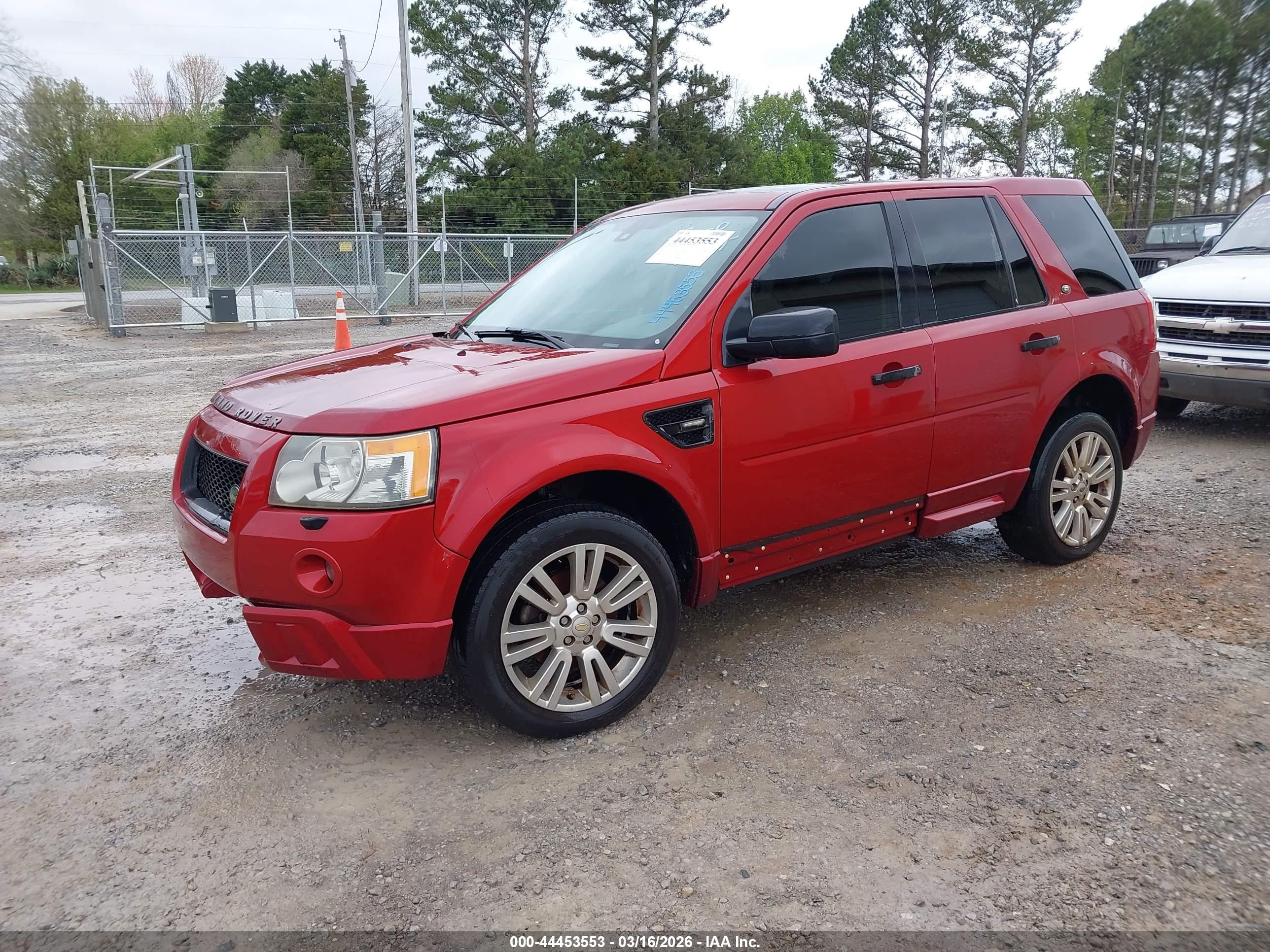 2009 Land Rover Lr2 Hse Red vin: SALFT24N59H114733