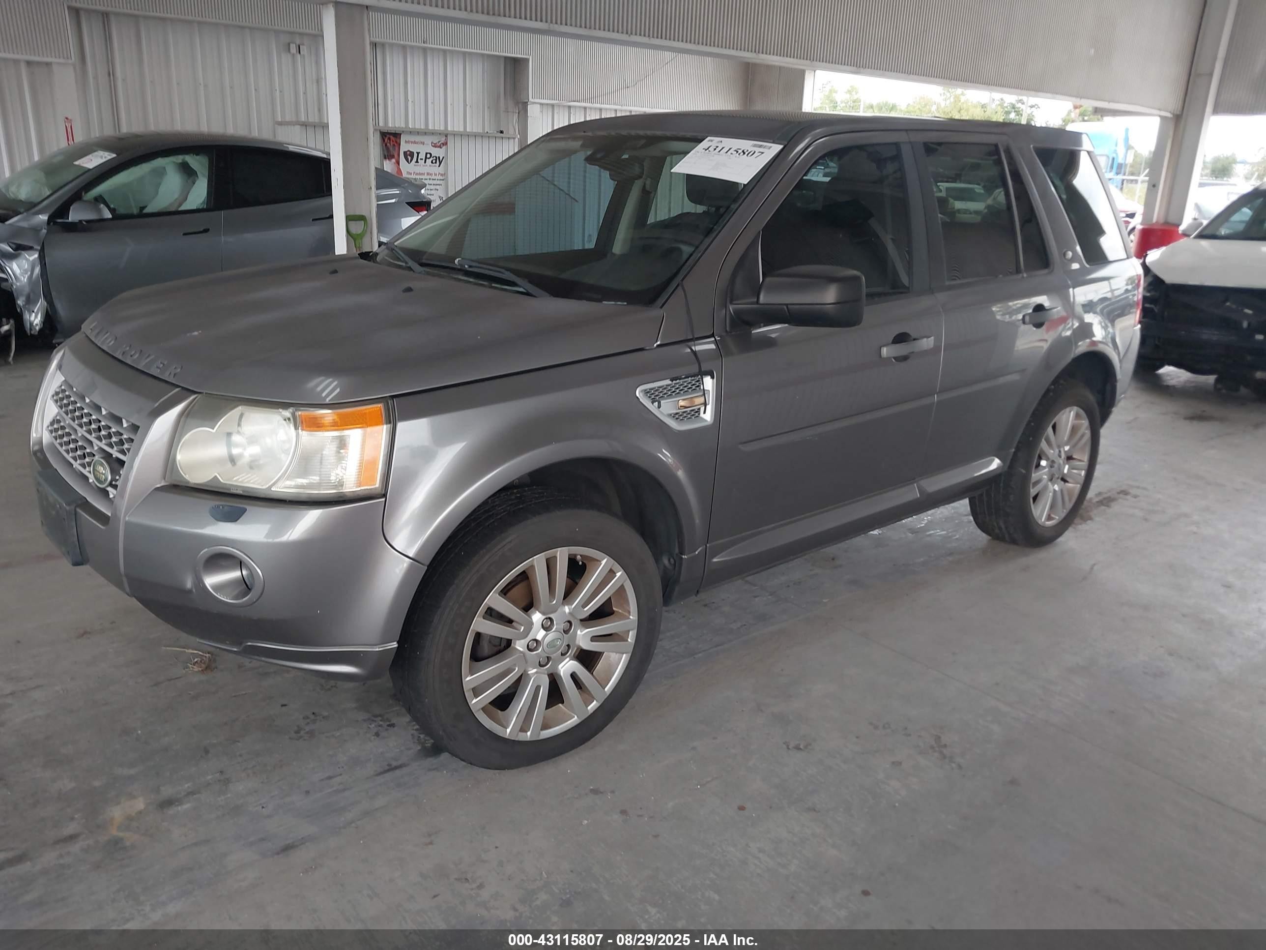 2009 Land Rover Lr2 Hse Серый vin: SALFT24N89H123300