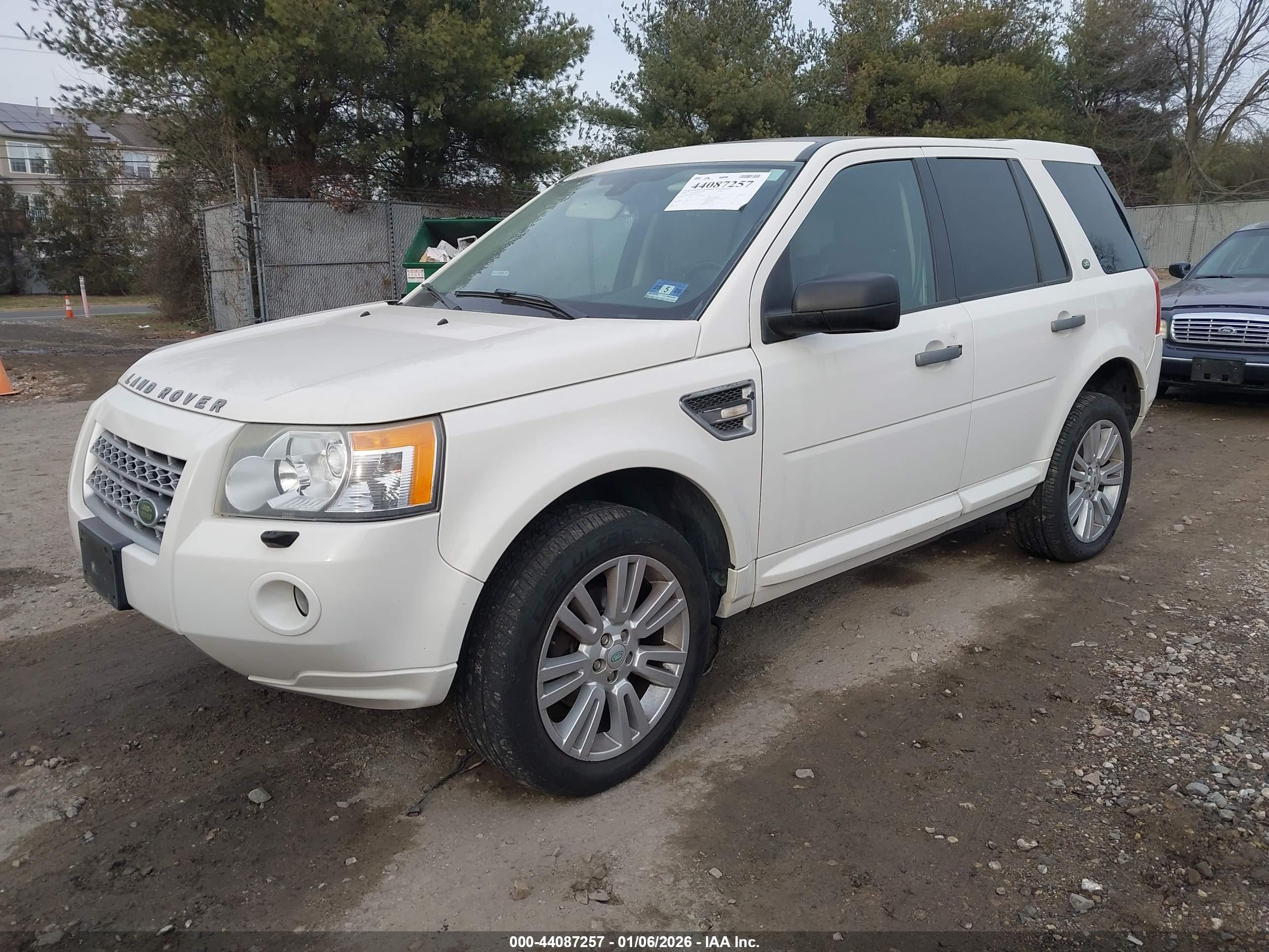 2009 Land Rover Lr2 Hse White vin: SALFT24NX9H119653