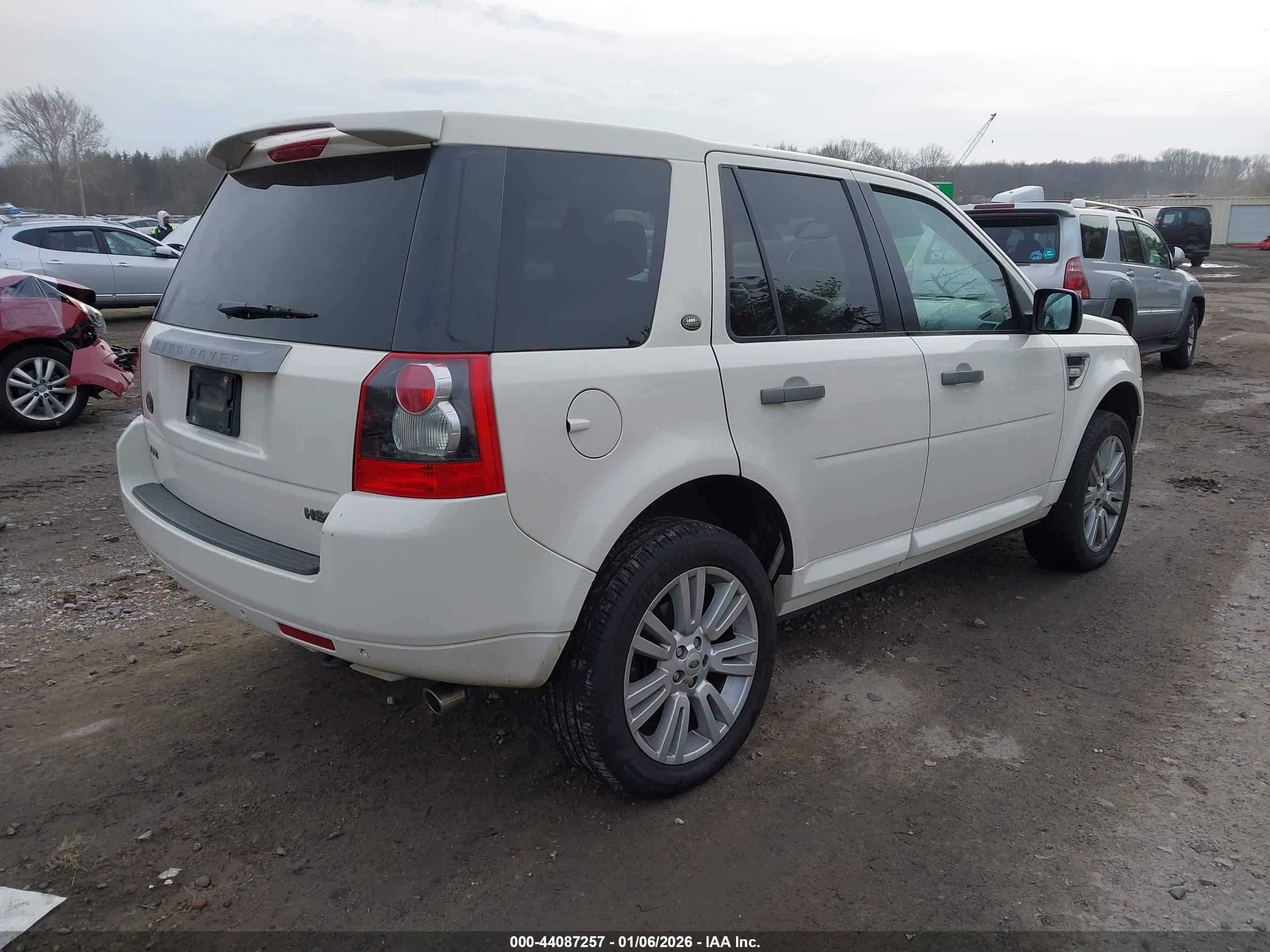 2009 Land Rover Lr2 Hse White vin: SALFT24NX9H119653