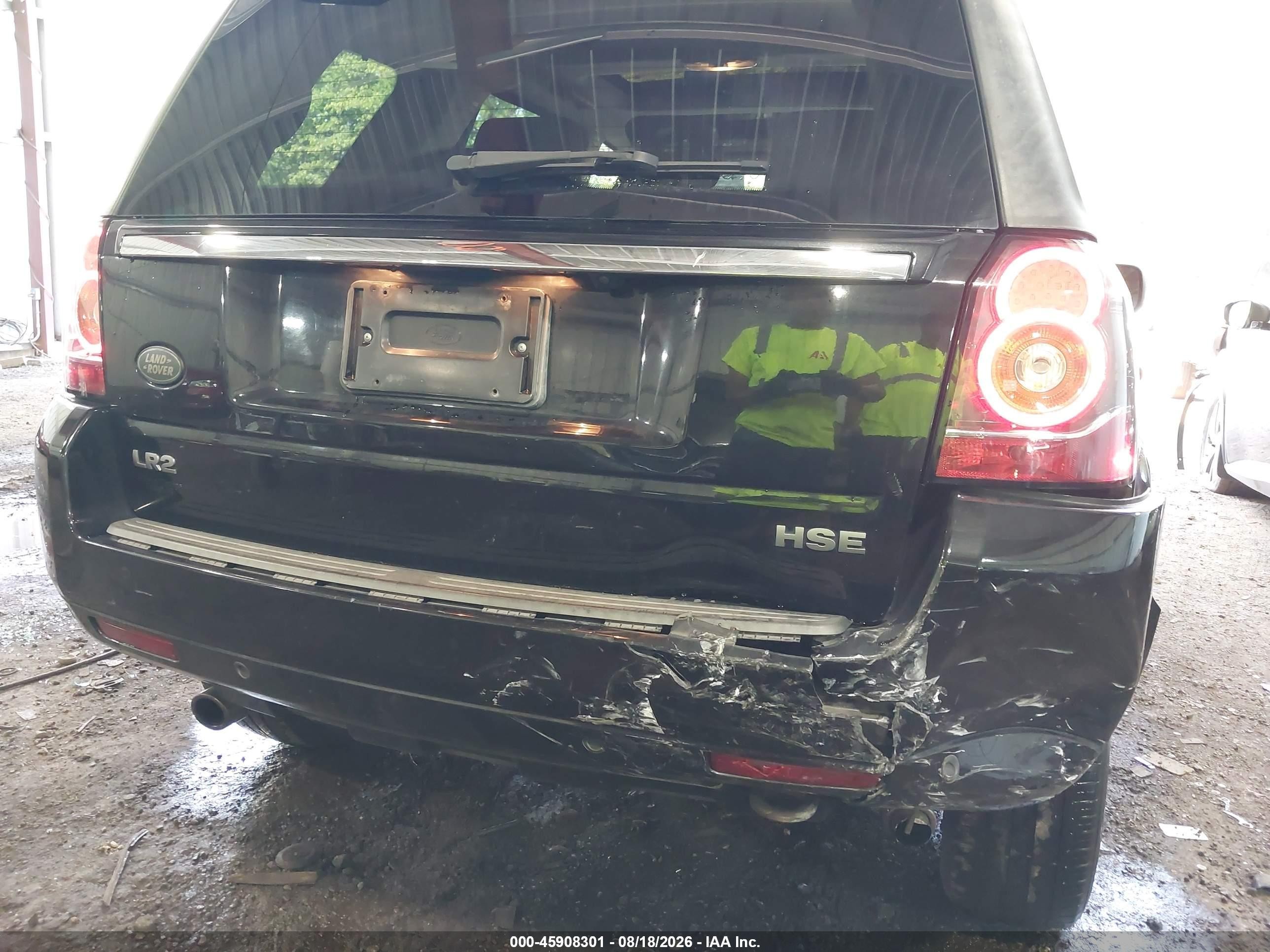 2014 Land Rover Lr2   Черный vin: SALFT2BG3EH416830