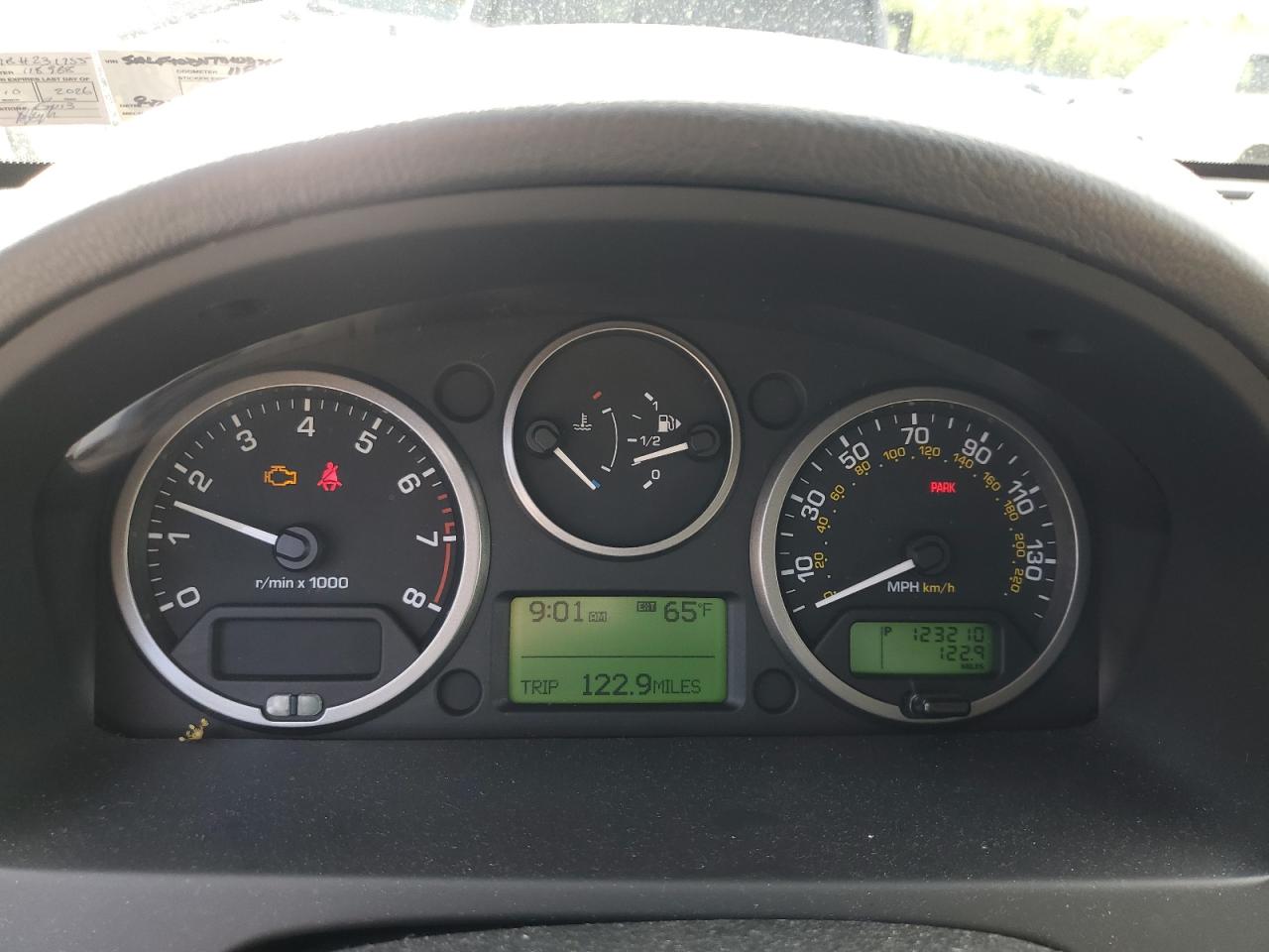 2011 Land Rover Lr2 Hse Luxury Black vin: SALFT2BN7BH231755 Damage: Warning Light - Engine, On, Unacceptable