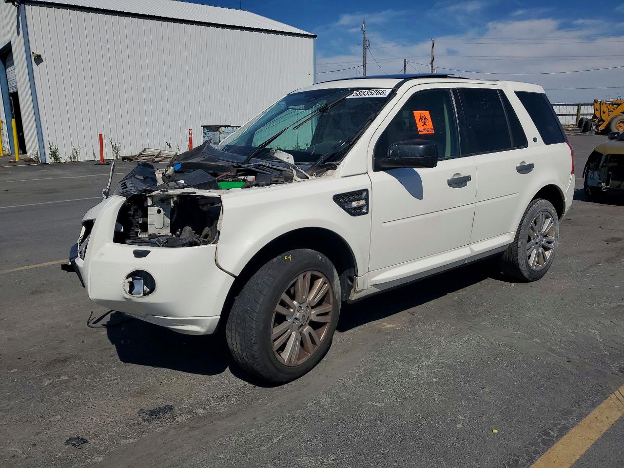 2010 Land Rover Lr2 Hse Technology White vin: SALFT2BN8AH173234