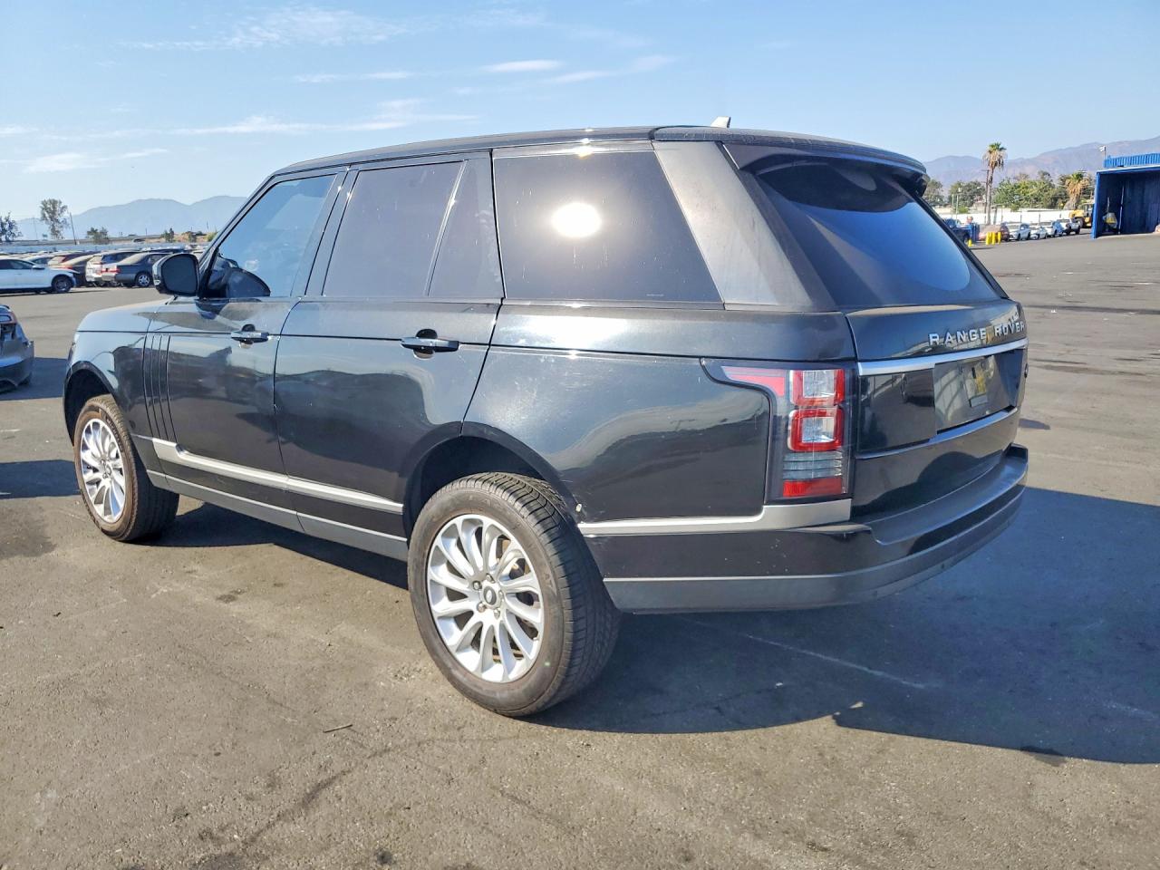 2016 Land Rover Range Rover Black vin: SALGR2KF1GA312830