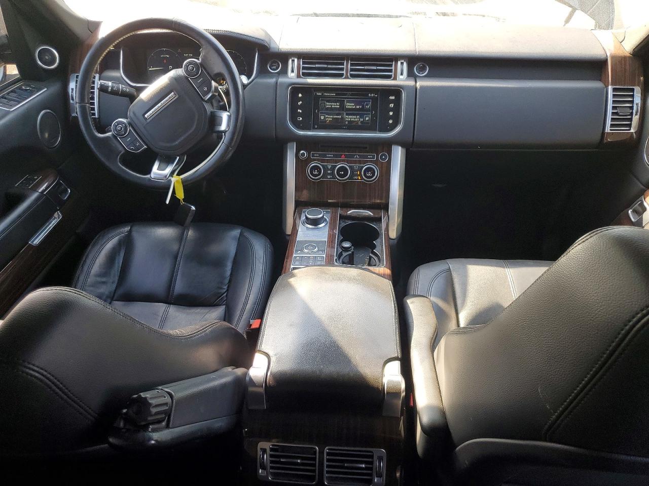 2016 Land Rover Range Rover Black vin: SALGR2KF1GA312830