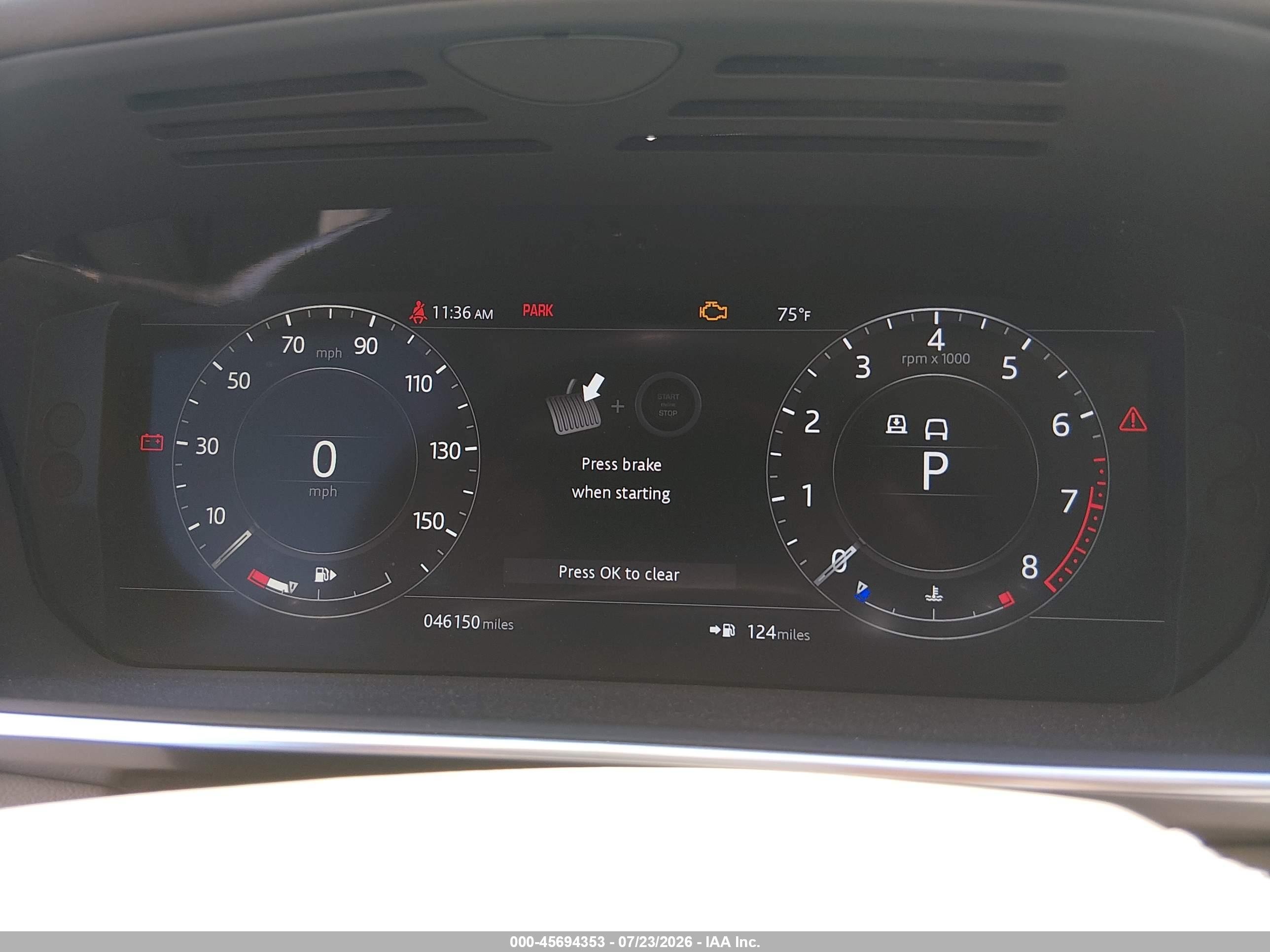 2019 Land Rover Range Rover 3.0l V6 Supercharged Белый vin: SALGR2RV3KA540091