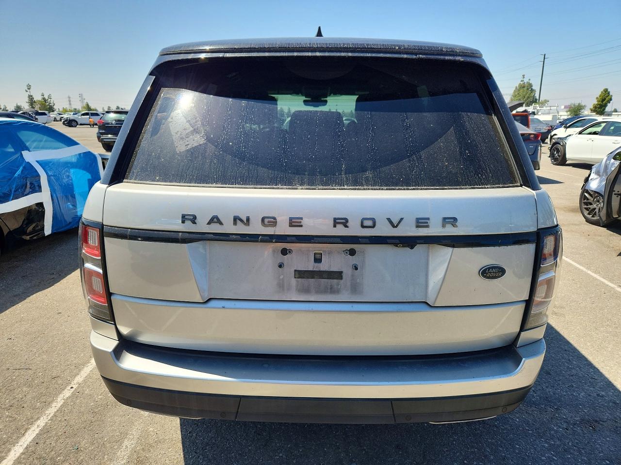2019 Land Rover Range Rover Silver vin: SALGR2RV9KA546025