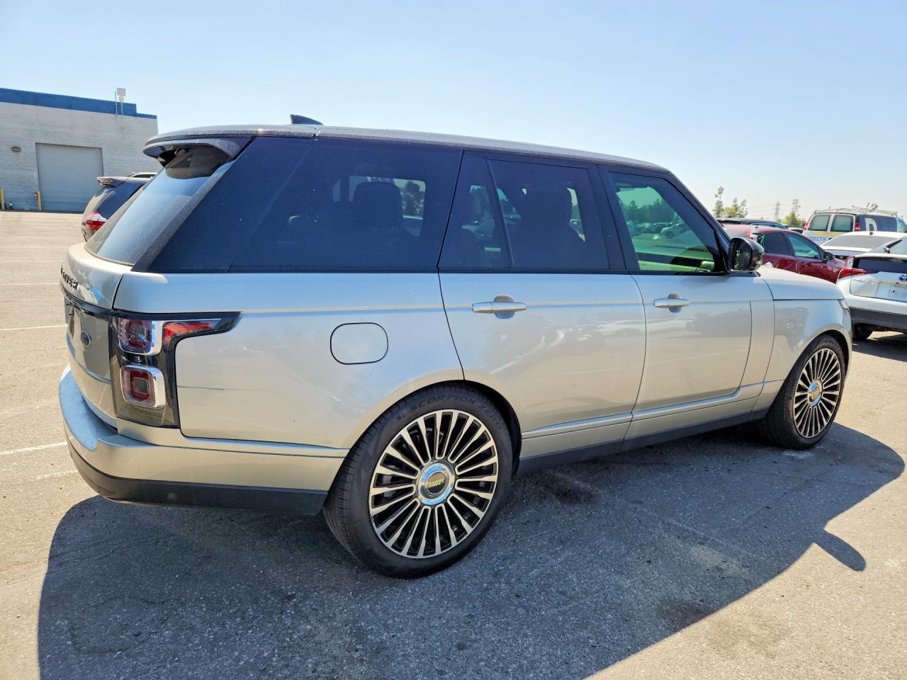 2019 Land Rover Range Rover Silver vin: SALGR2RV9KA546025