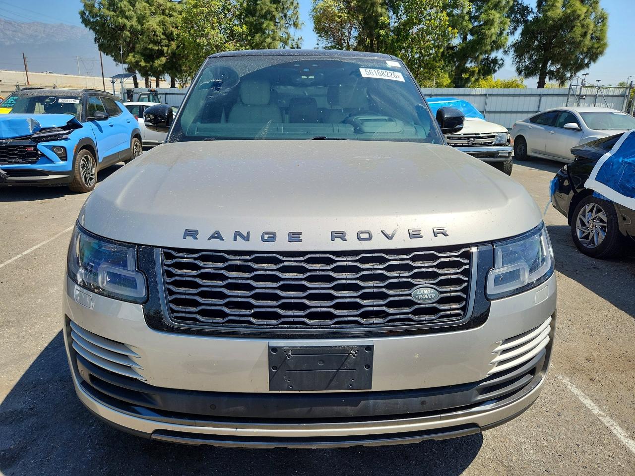 2019 Land Rover Range Rover Silver vin: SALGR2RV9KA546025