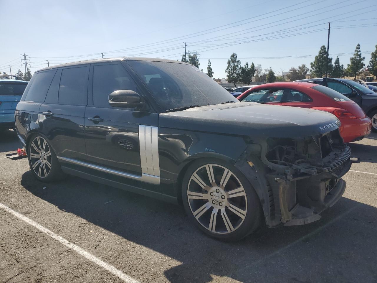 2014 Land Rover Range Rover Black vin: SALGR2WF7EA139225