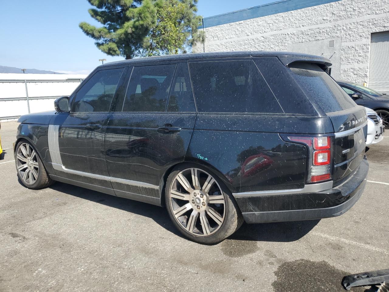 2014 Land Rover Range Rover Black vin: SALGR2WF7EA139225