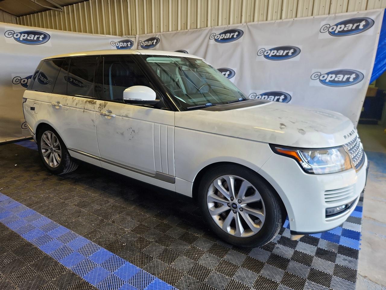 2013 Land Rover Range Rover Hse White vin: SALGS2DF0DA100241