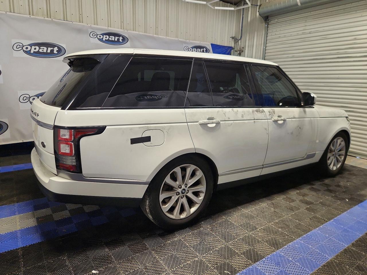 2013 Land Rover Range Rover Hse White vin: SALGS2DF0DA100241