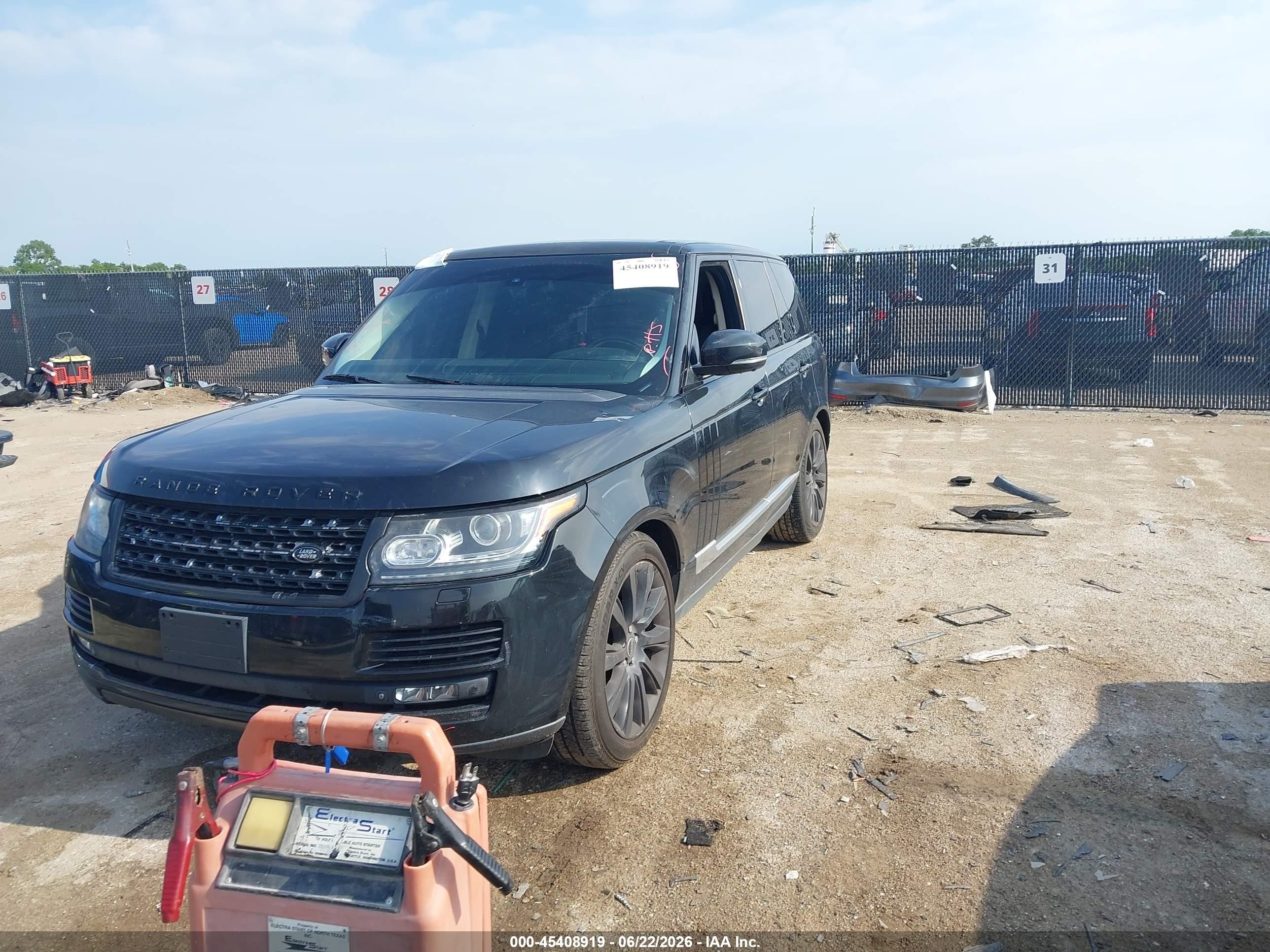 2013 Land Rover Range Rover Hse Black vin: SALGS2DF1DA103715