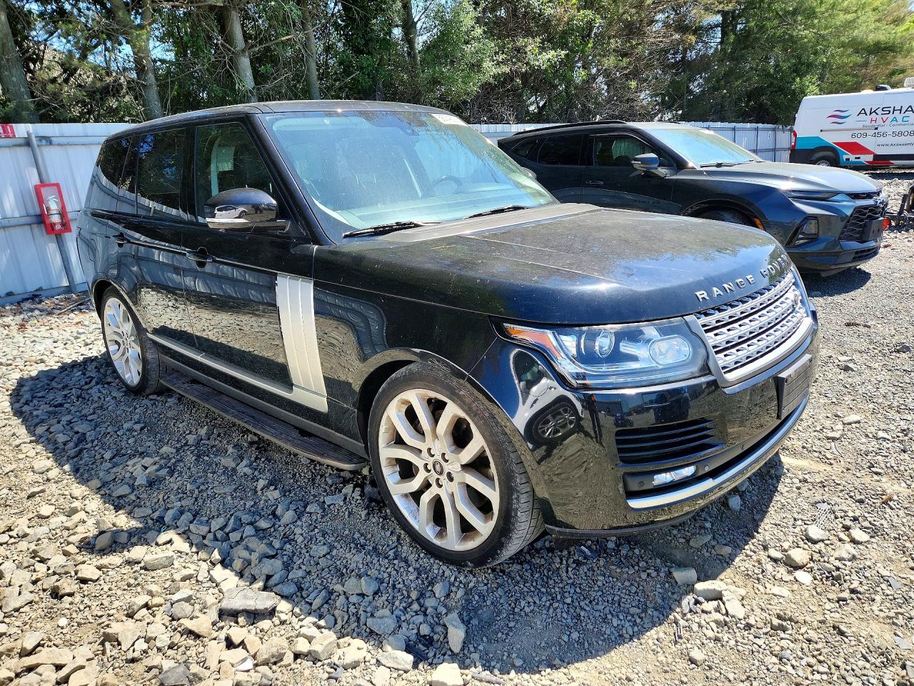 2013 Land Rover Range Rover Hse Black vin: SALGS2DF2DA117820