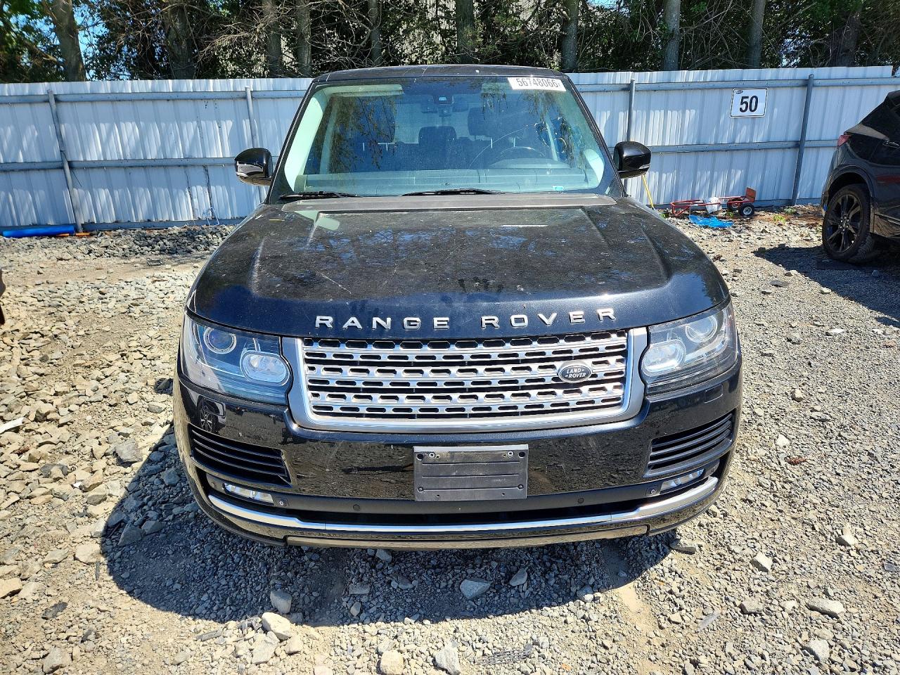 2013 Land Rover Range Rover Hse Black vin: SALGS2DF2DA117820