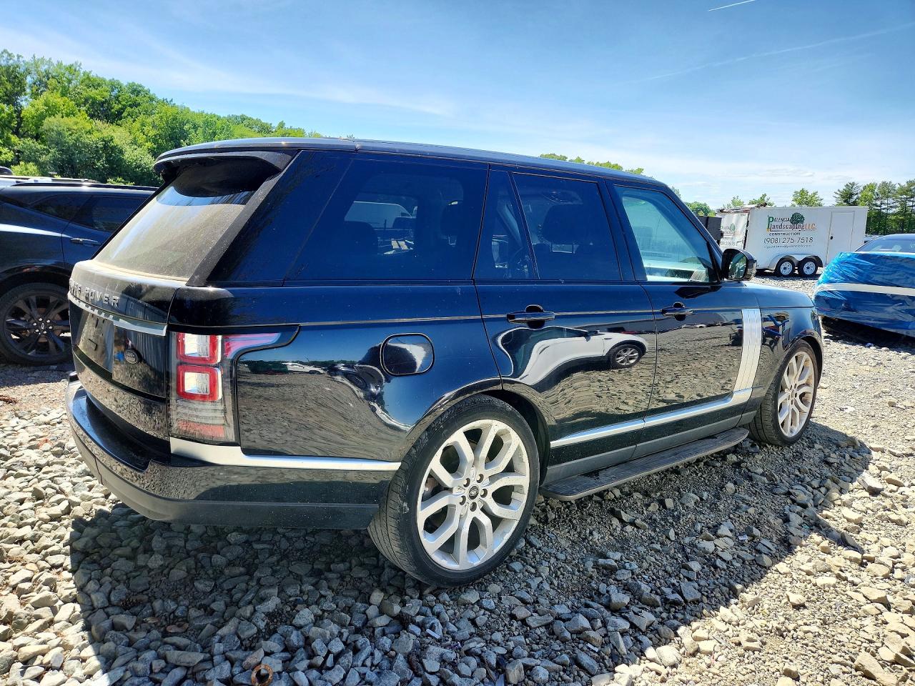 2013 Land Rover Range Rover Hse Black vin: SALGS2DF2DA117820