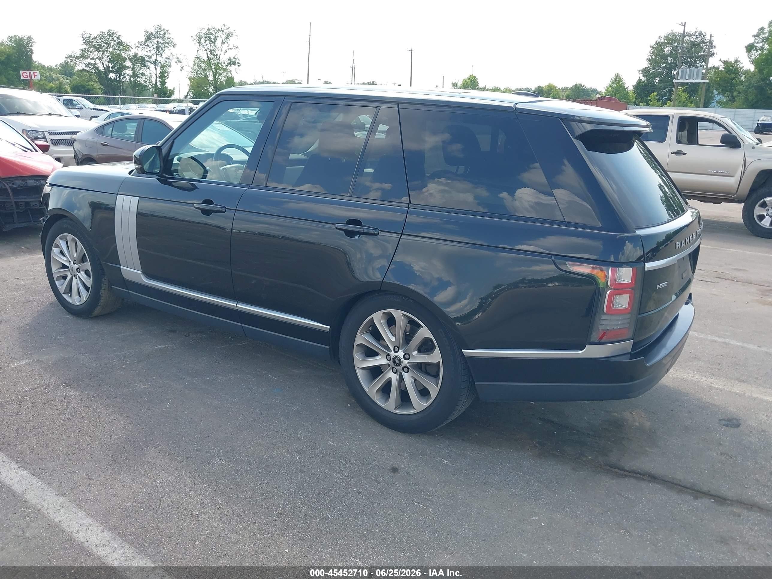 2013 Land Rover Range Rover Hse Black vin: SALGS2DF4DA104017