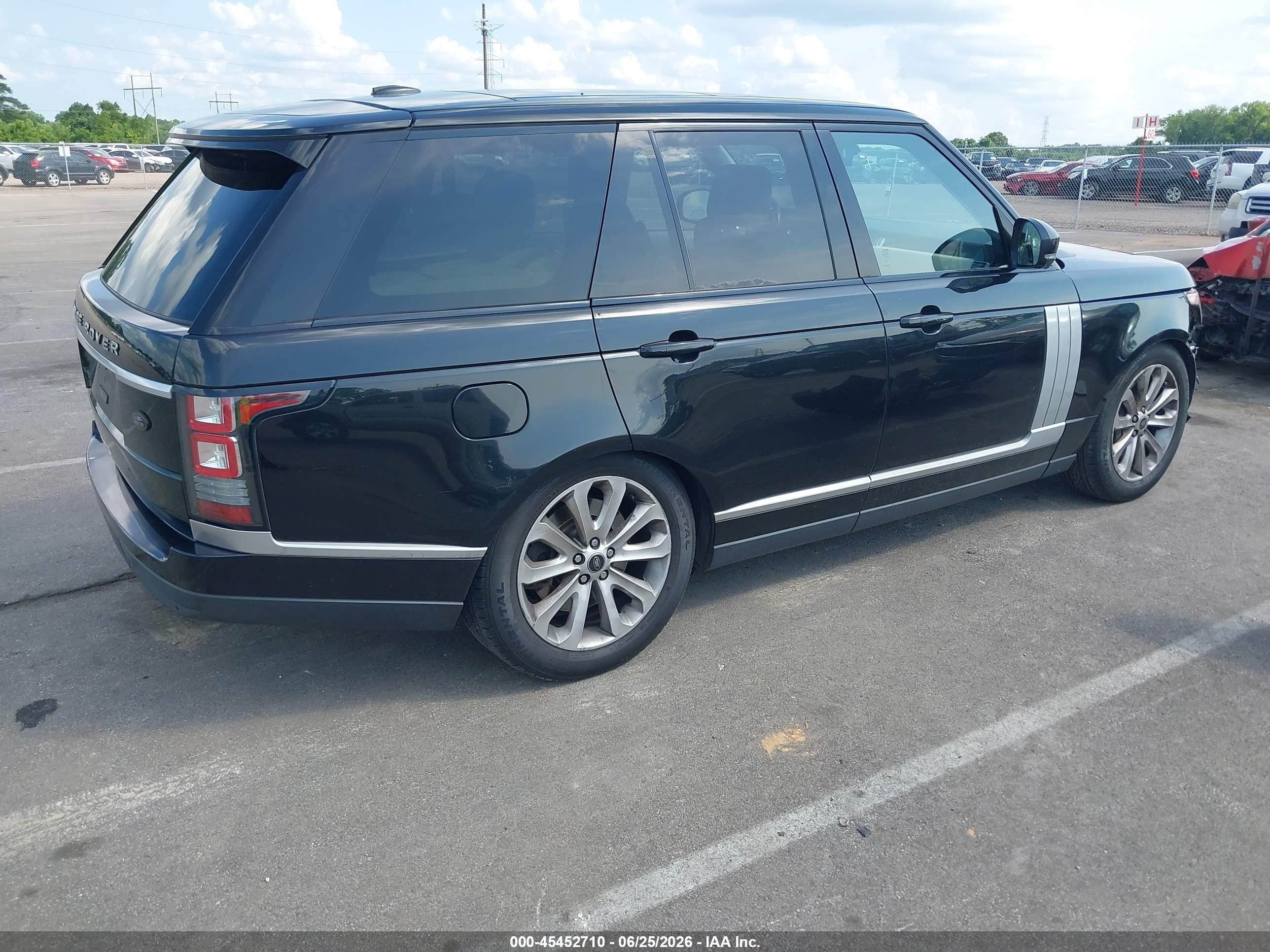 2013 Land Rover Range Rover Hse Black vin: SALGS2DF4DA104017