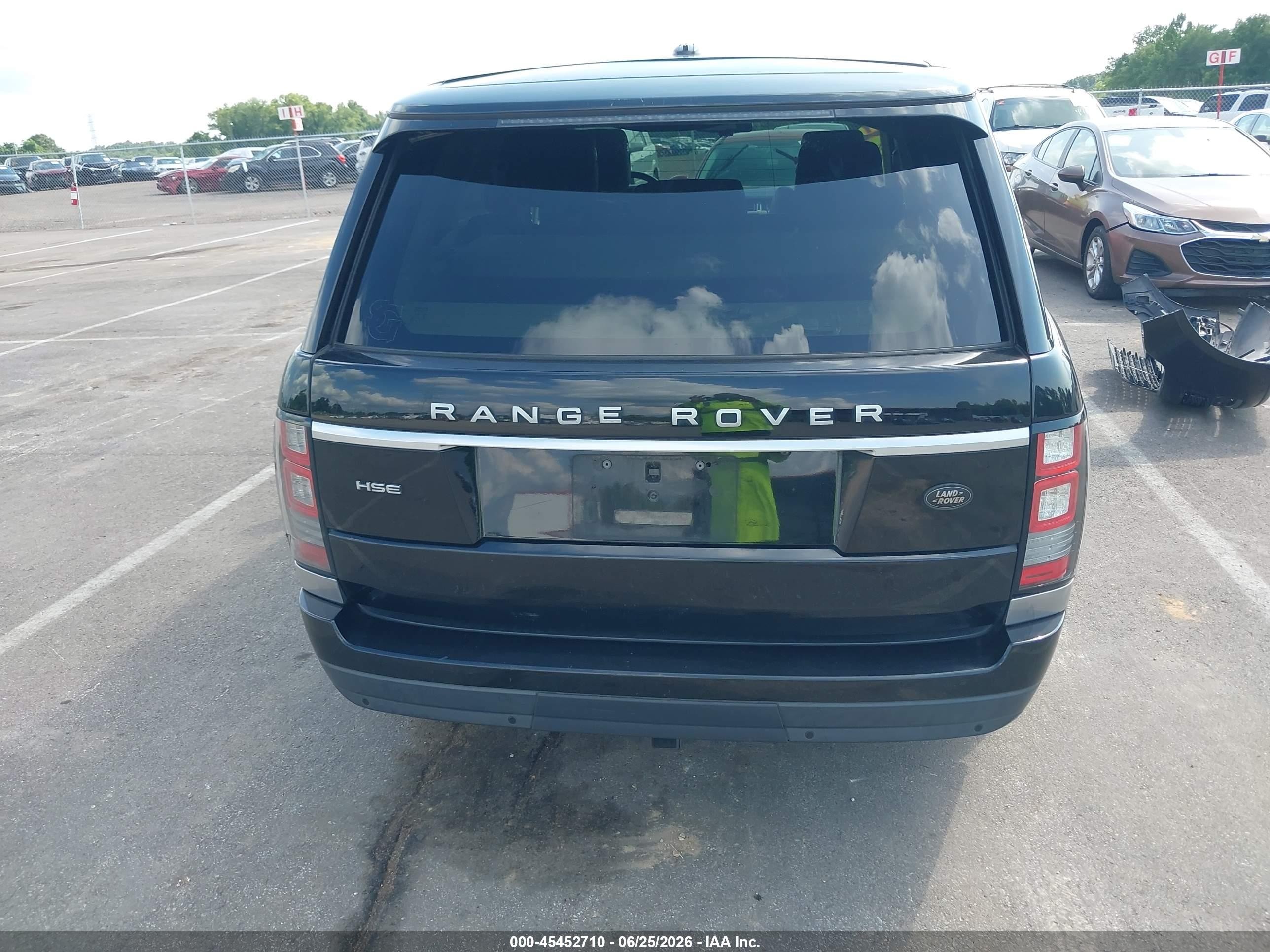 2013 Land Rover Range Rover Hse Black vin: SALGS2DF4DA104017