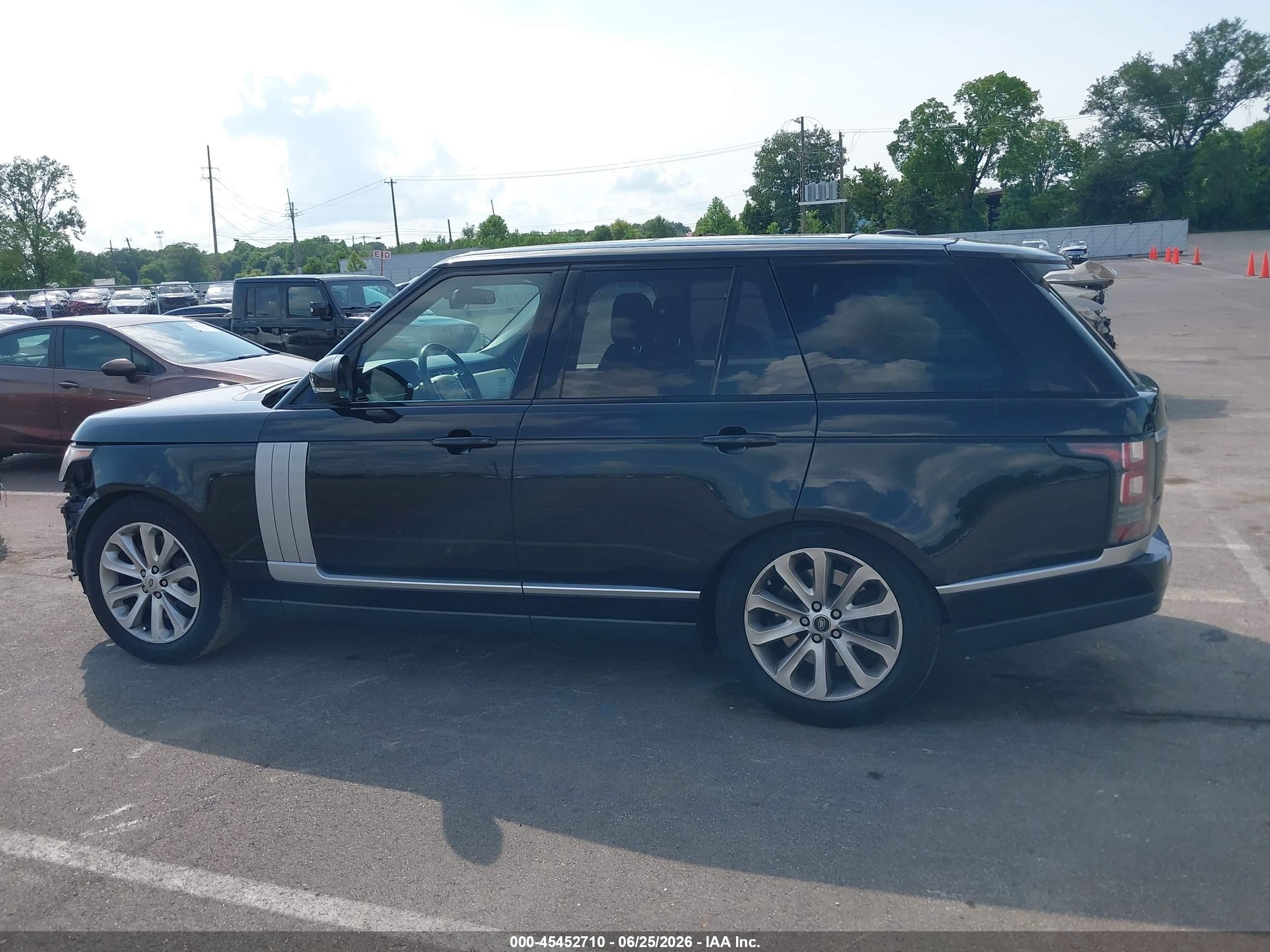 2013 Land Rover Range Rover Hse Black vin: SALGS2DF4DA104017
