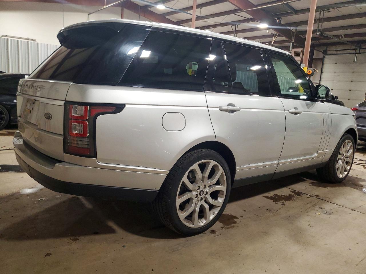 2013 Land Rover Range Rover Hse Серебряный vin: SALGS2DF6DA123023
