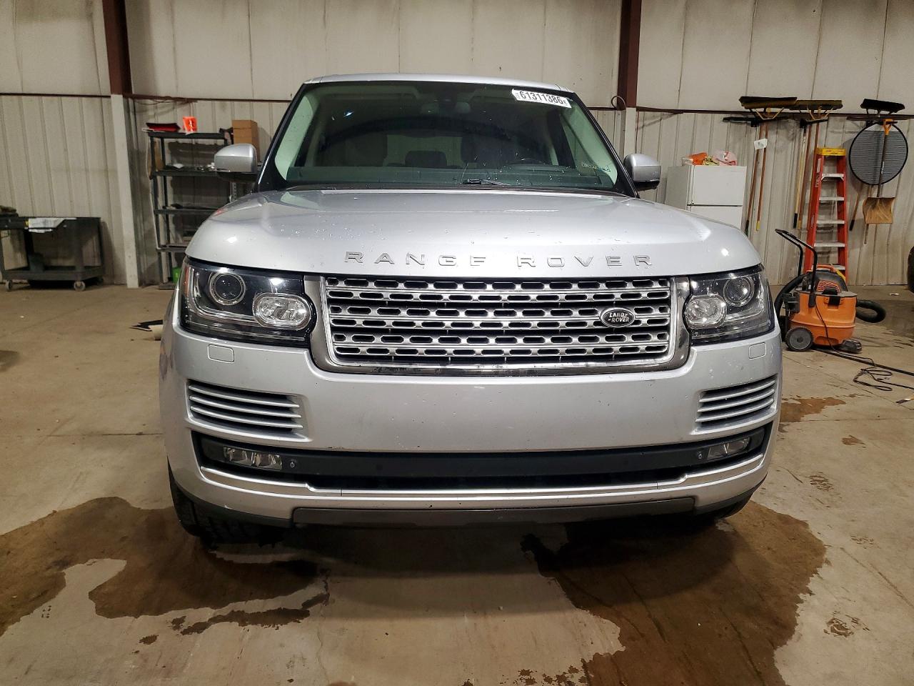 2013 Land Rover Range Rover Hse Серебряный vin: SALGS2DF6DA123023