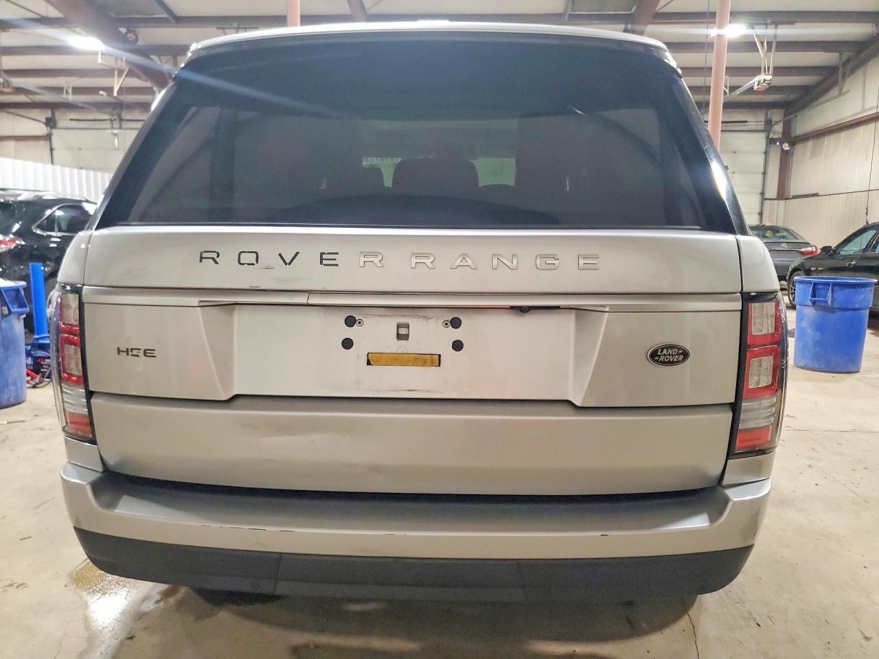 2013 Land Rover Range Rover Hse Серебряный vin: SALGS2DF6DA123023