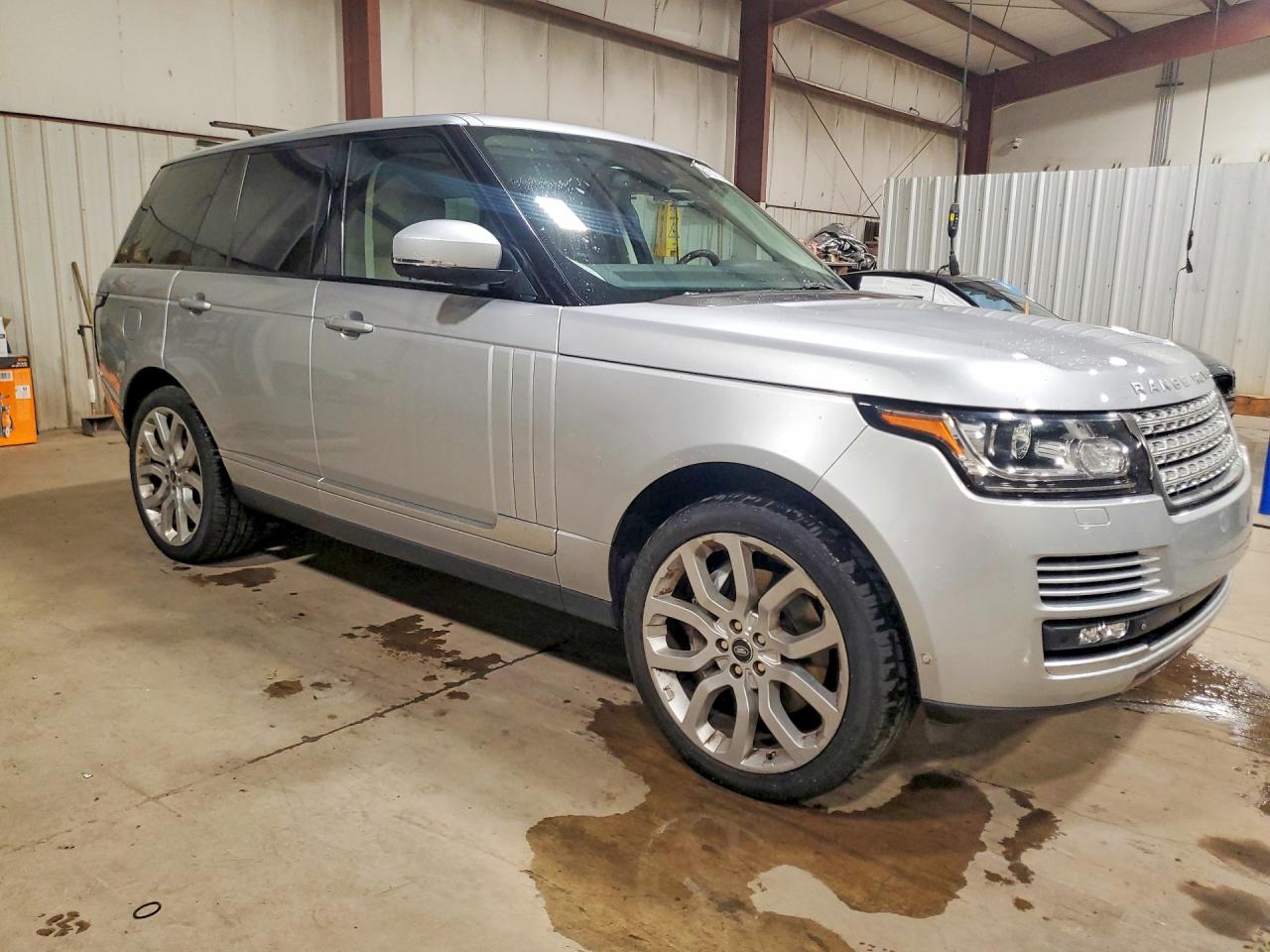 2013 Land Rover Range Rover Hse Серебряный vin: SALGS2DF6DA123023