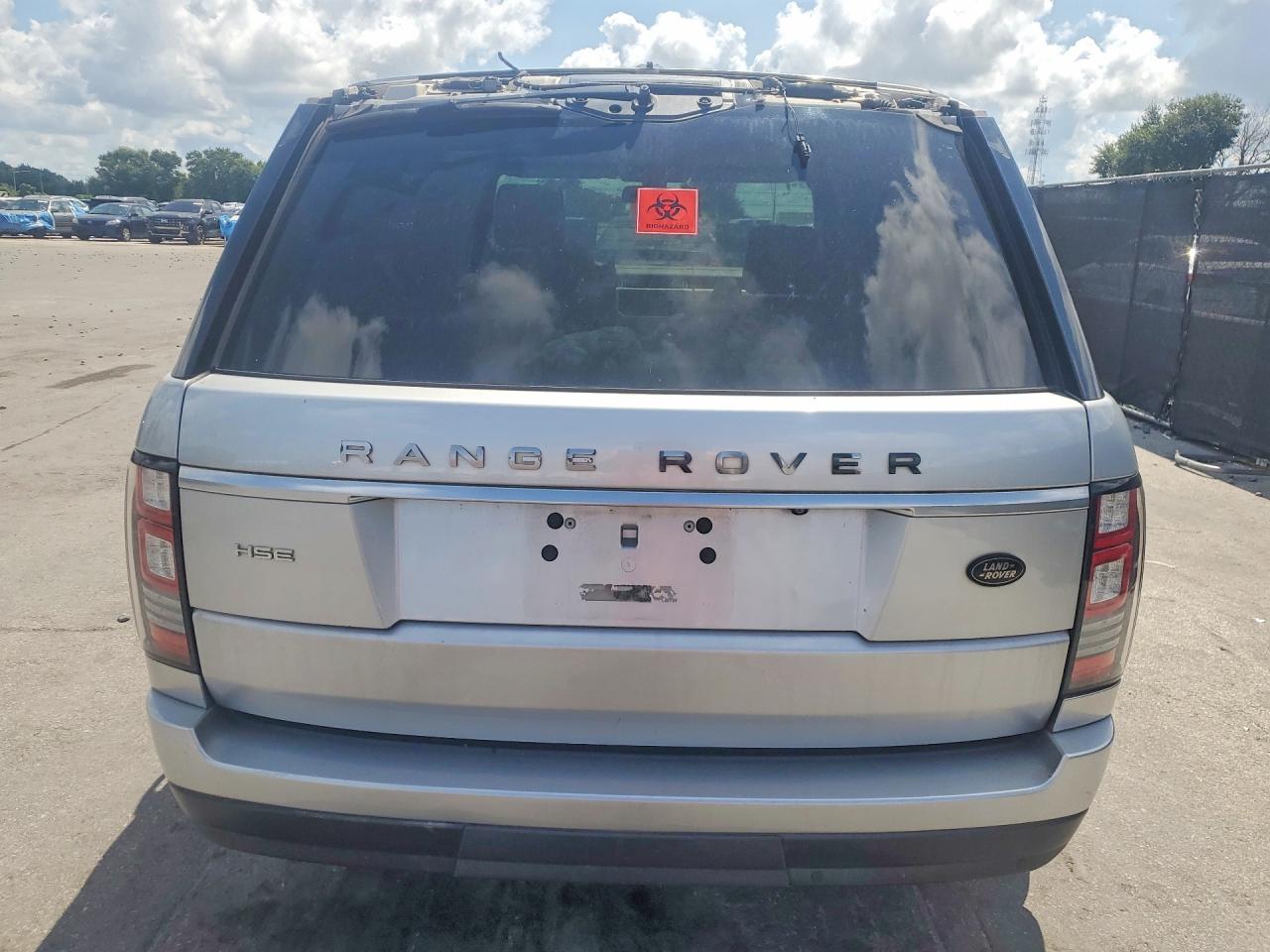 2013 Land Rover Range Rover Hse Silver vin: SALGS2DF8DA108586
