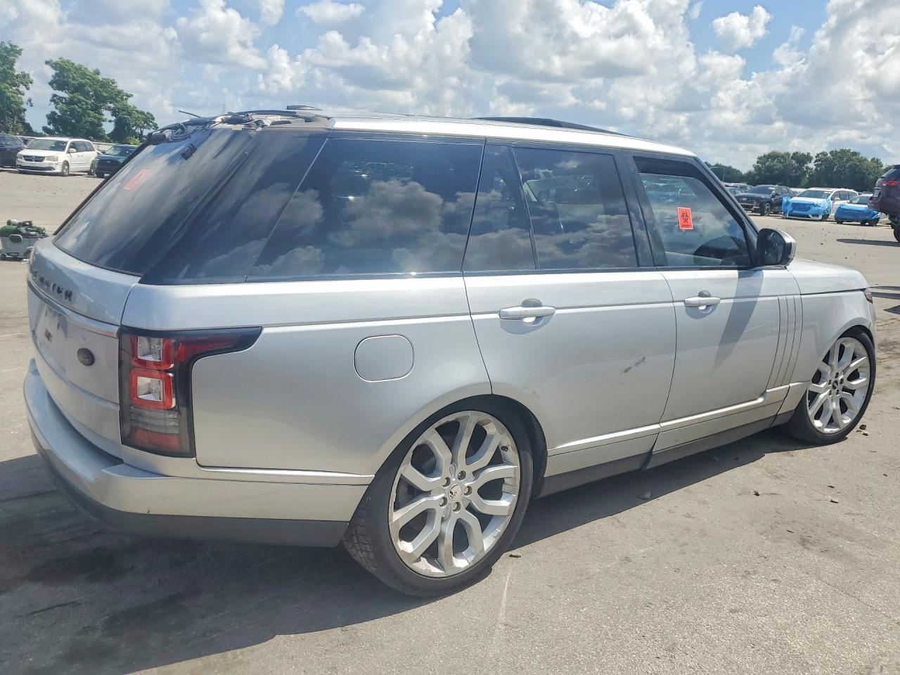 2013 Land Rover Range Rover Hse Silver vin: SALGS2DF8DA108586