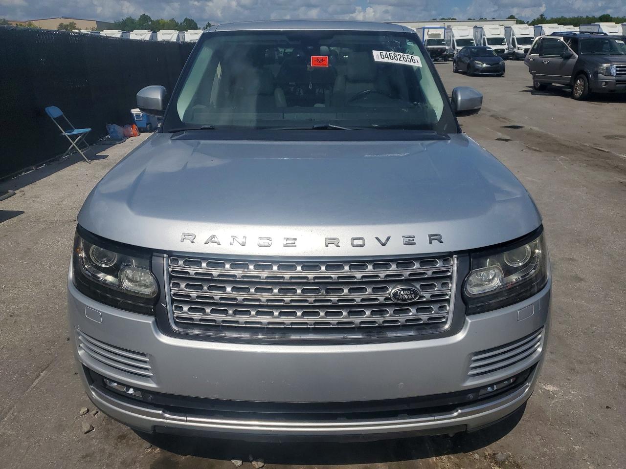 2013 Land Rover Range Rover Hse Silver vin: SALGS2DF8DA108586
