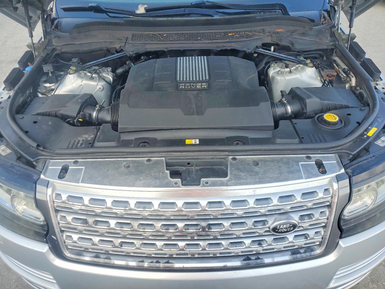 2013 Land Rover Range Rover Hse Silver vin: SALGS2DF8DA108586