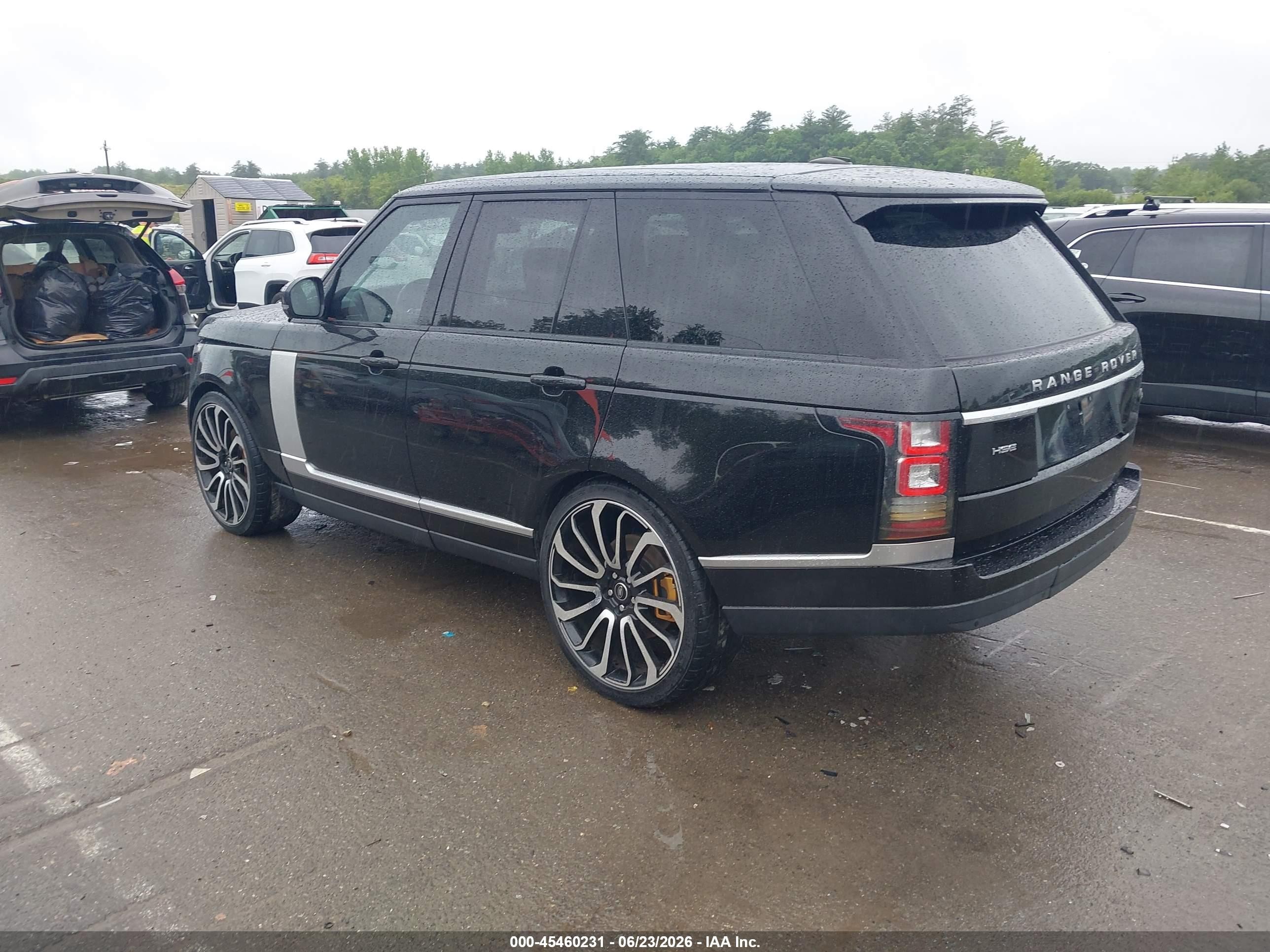 2013 Land Rover Range Rover Hse Black vin: SALGS2DF8DA111004