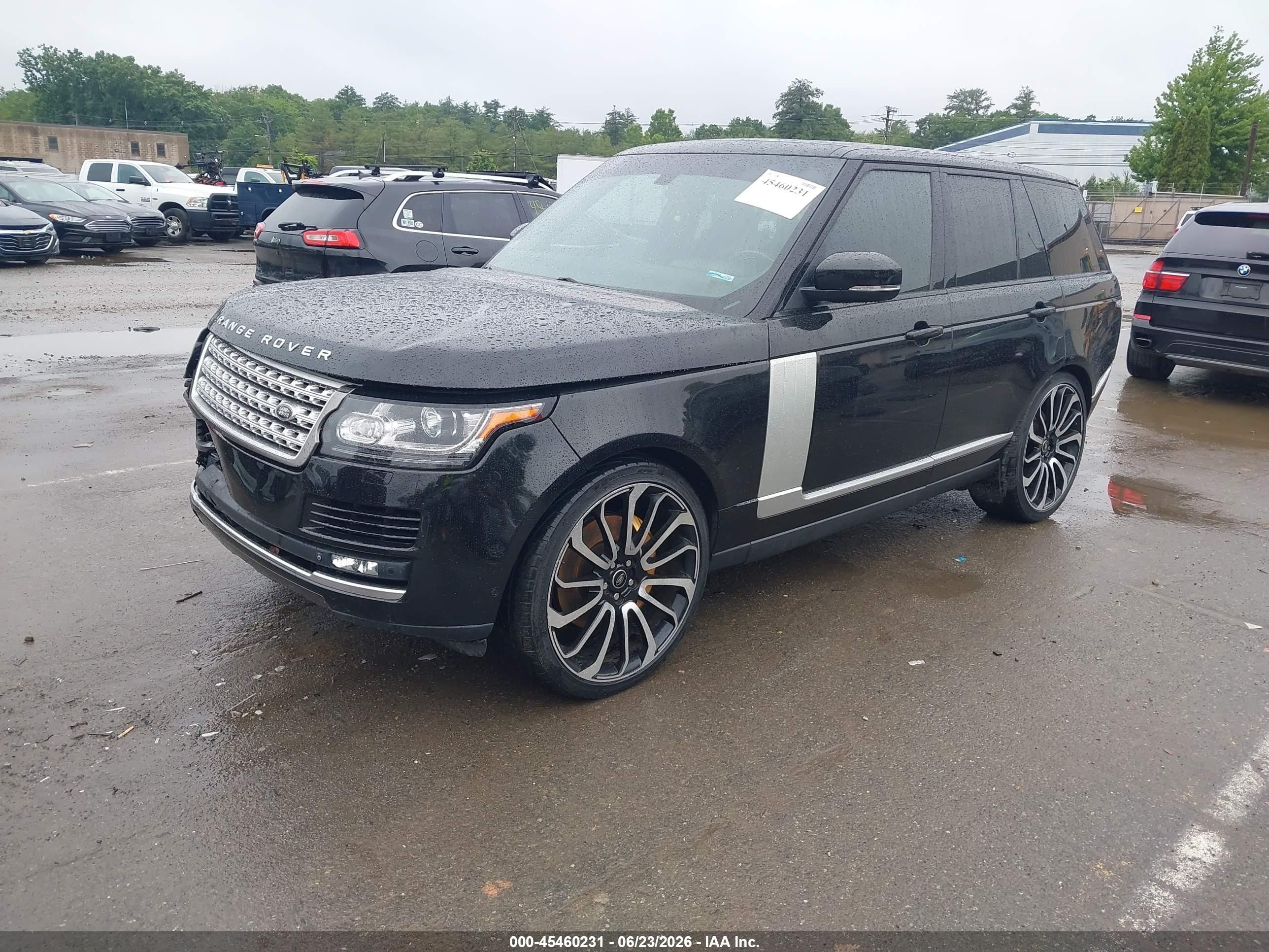 2013 Land Rover Range Rover Hse Black vin: SALGS2DF8DA111004