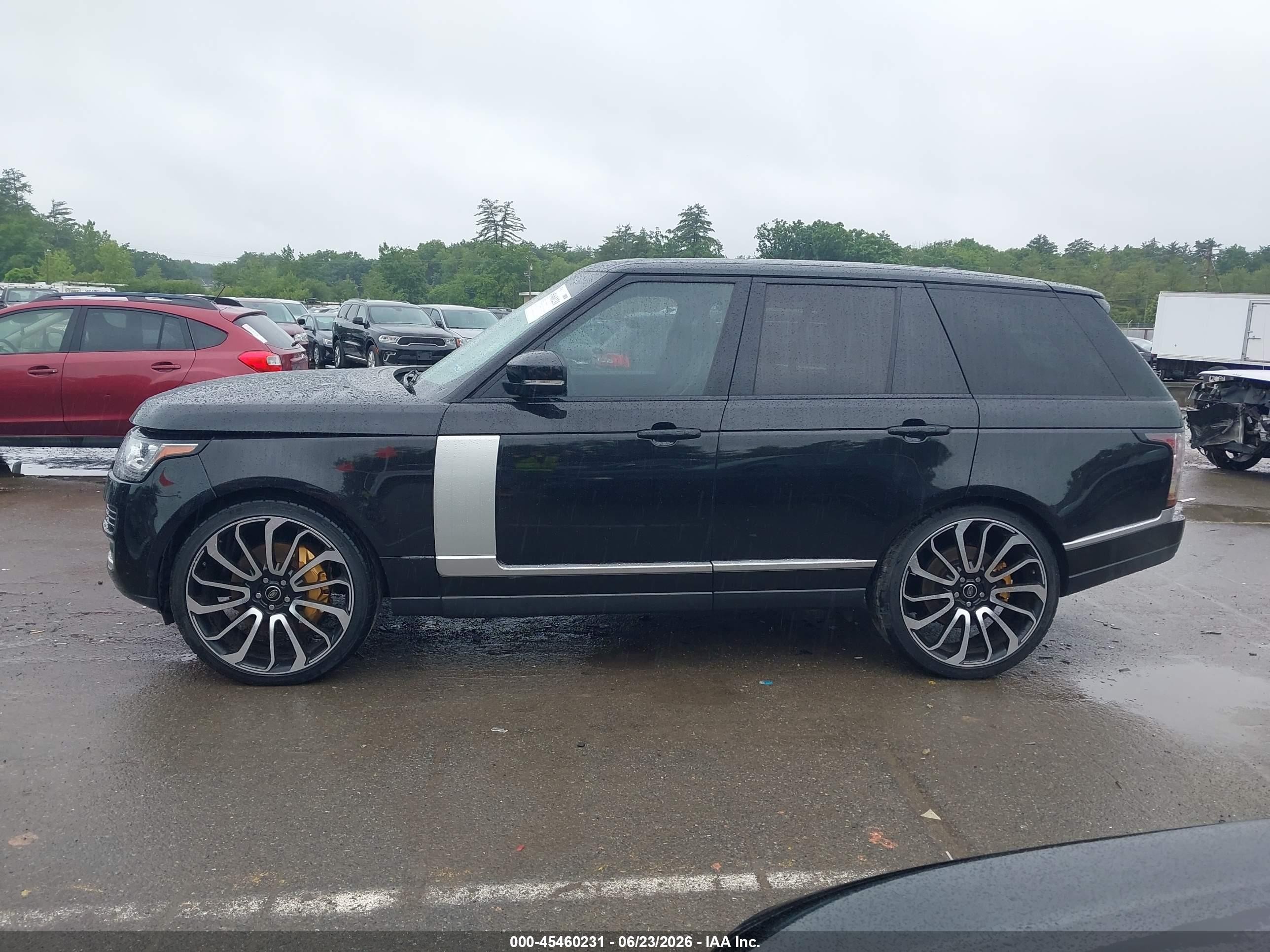 2013 Land Rover Range Rover Hse Black vin: SALGS2DF8DA111004