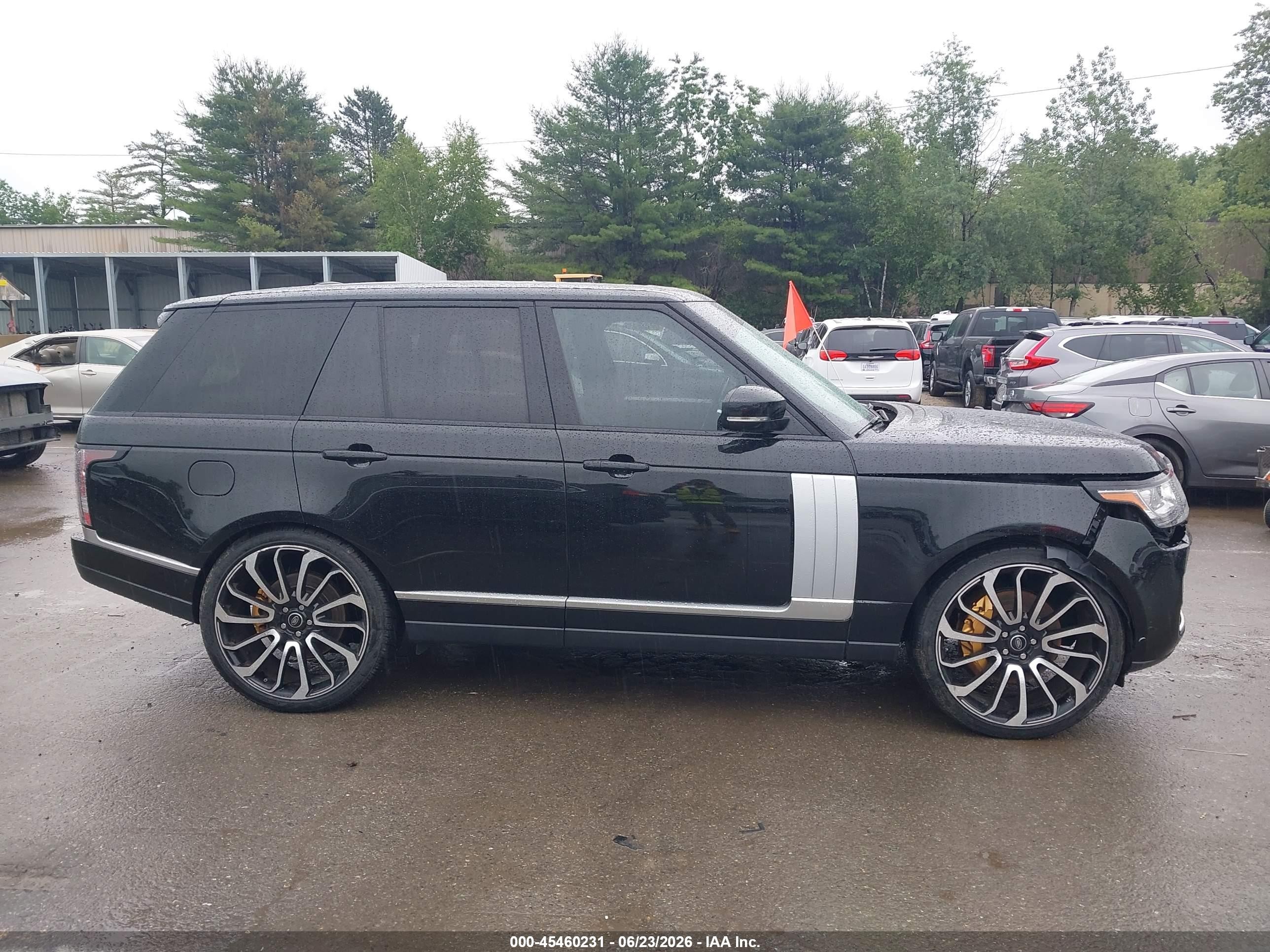 2013 Land Rover Range Rover Hse Black vin: SALGS2DF8DA111004