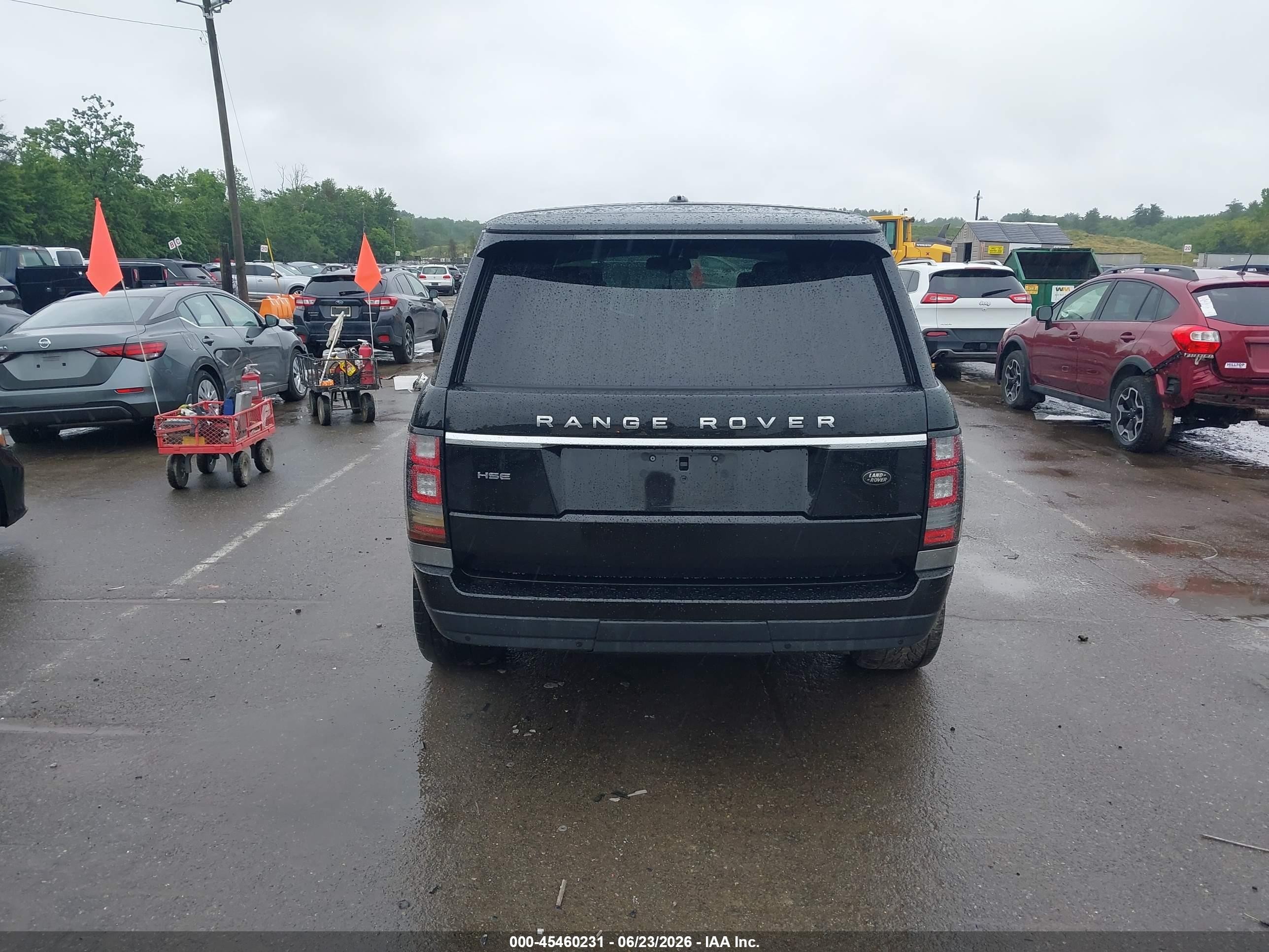 2013 Land Rover Range Rover Hse Black vin: SALGS2DF8DA111004