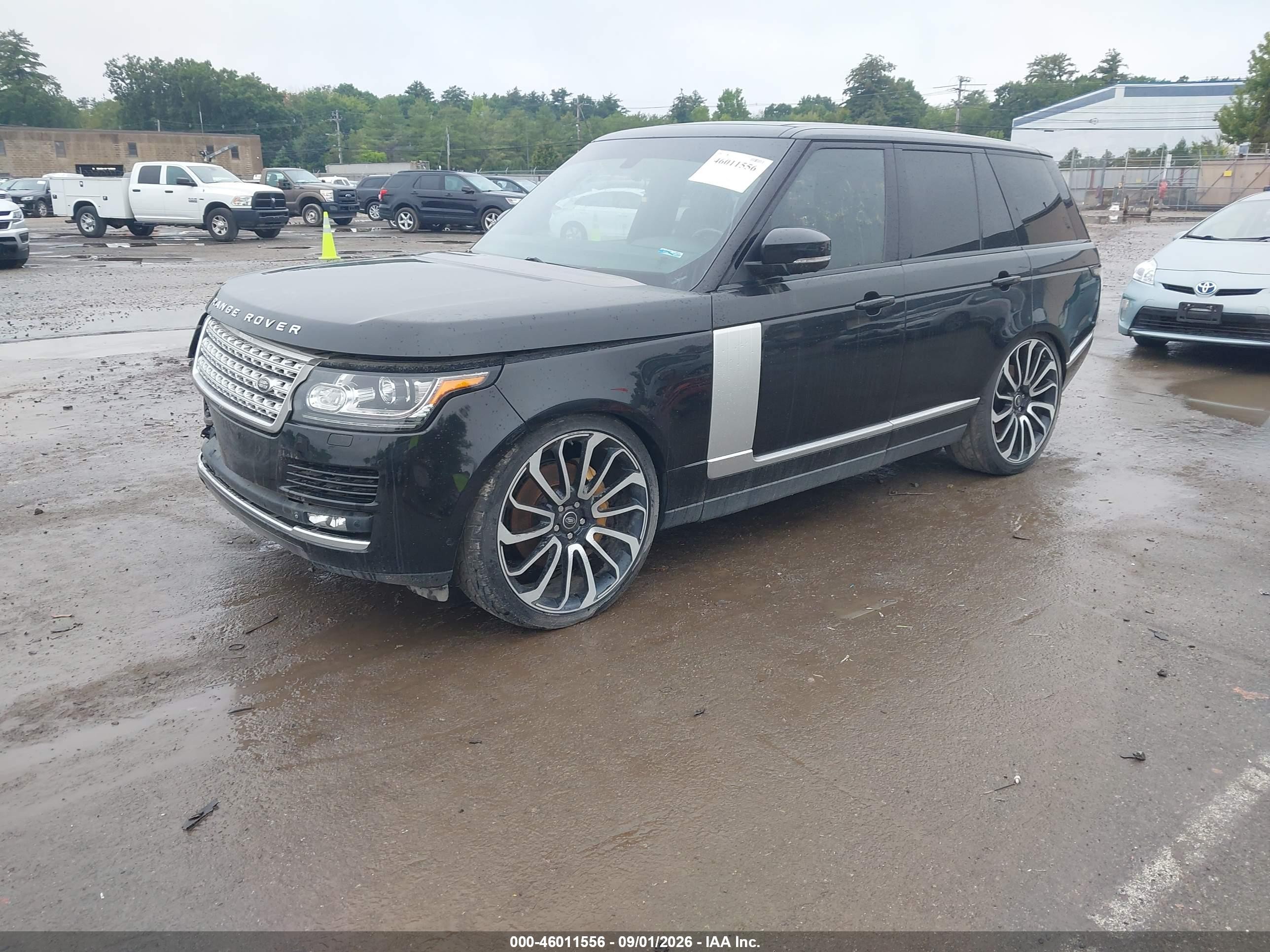 2013 Land Rover Range Rover Hse Black vin: SALGS2DF8DA111004