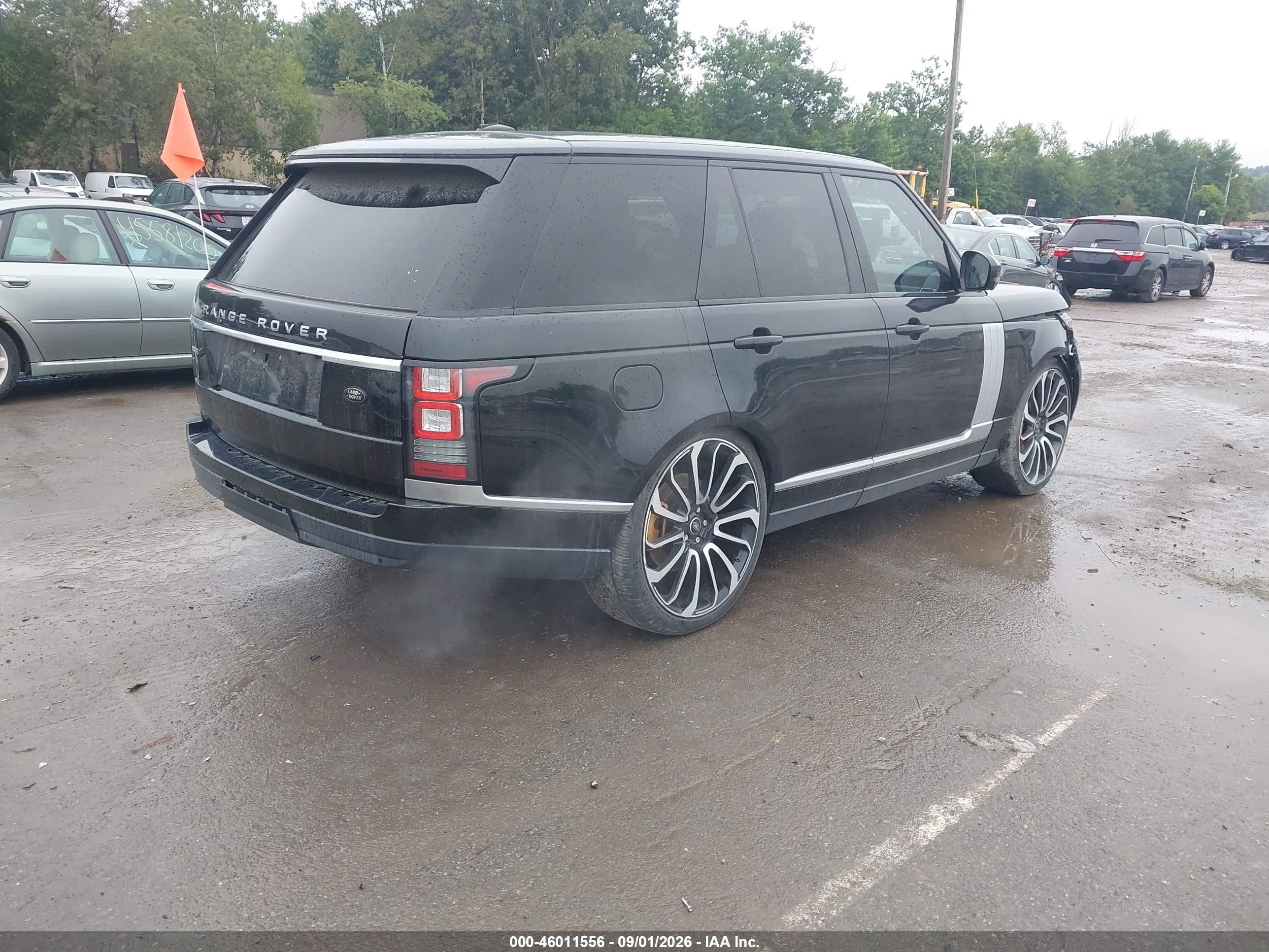 2013 Land Rover Range Rover Hse Black vin: SALGS2DF8DA111004
