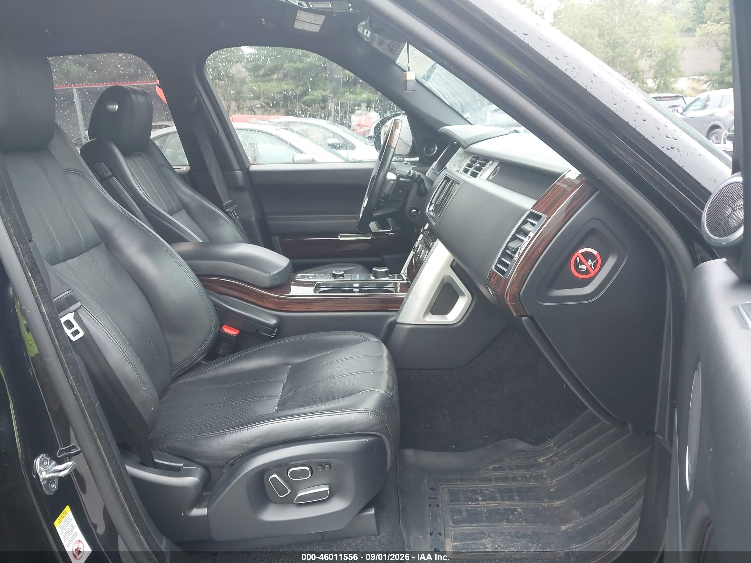 2013 Land Rover Range Rover Hse Black vin: SALGS2DF8DA111004