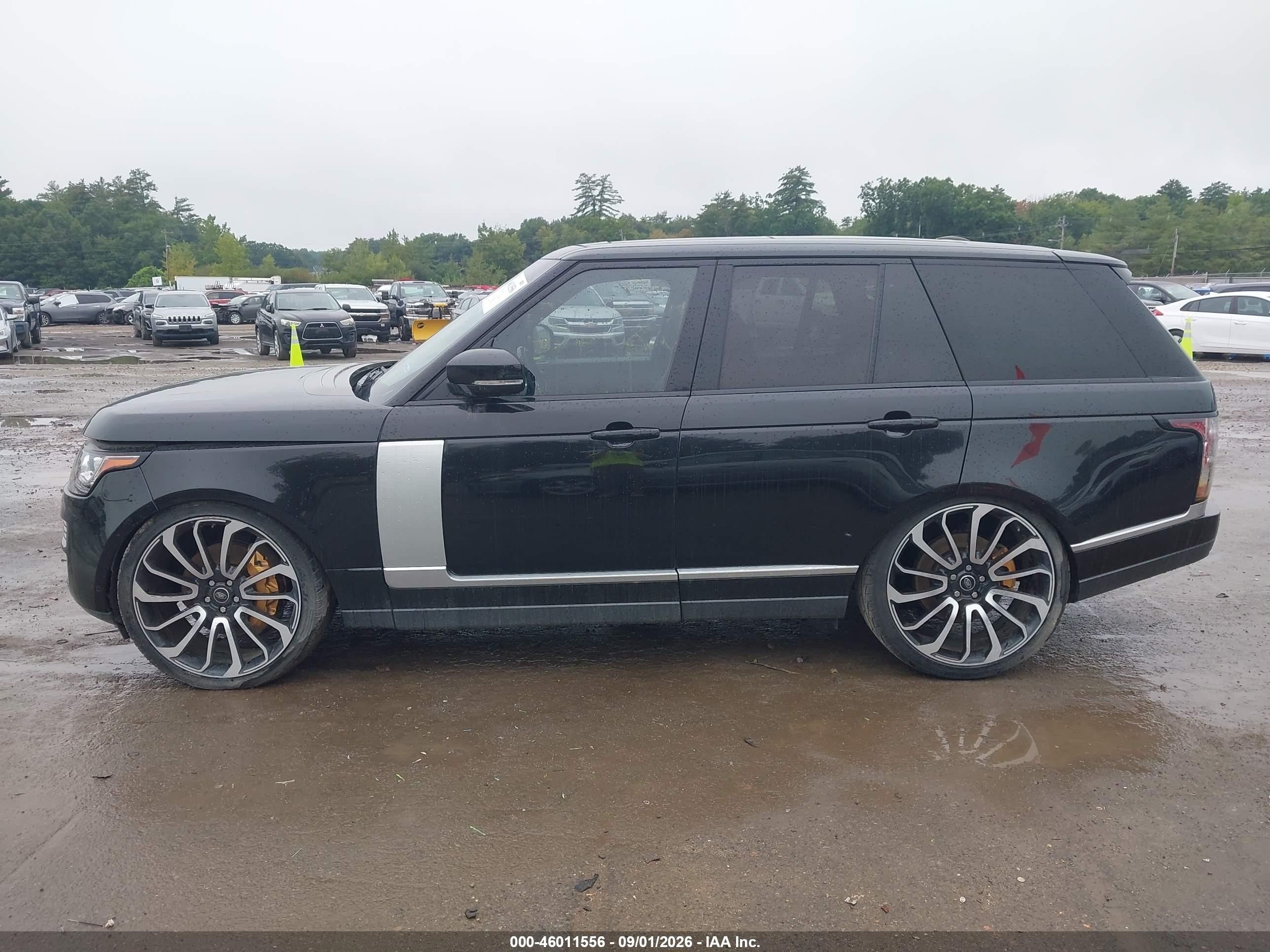 2013 Land Rover Range Rover Hse Black vin: SALGS2DF8DA111004